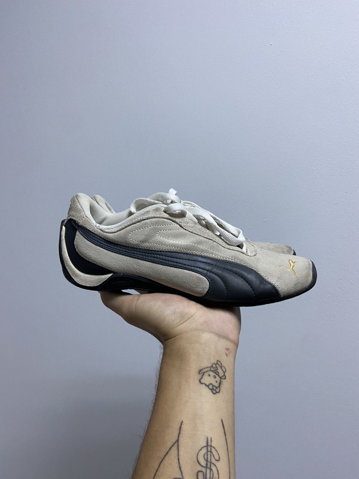 Puma × Vintage Puma Suede Vintage Sneakers Low Top speed cat womans Size US 6.5 / IT 36.5 - 2 Thumbnail