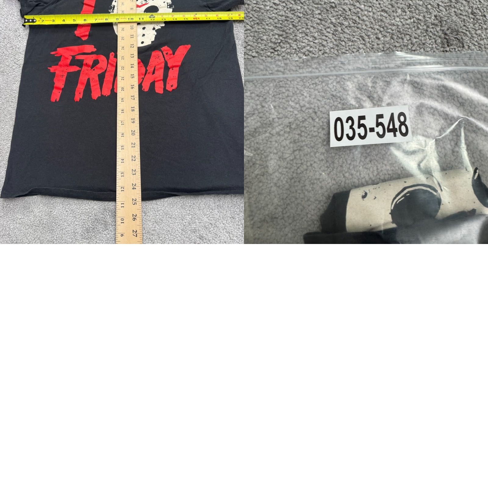 Vintage VINTAGE Friday The 13th Shirt Mens Medium Black Short Sleeve Crew Neck Graphic Tee Size US M / EU 48-50 / 2 - 8 Thumbnail
