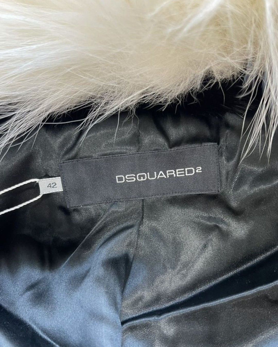 Dsquared2 MINK FUR COAT WITH FOX FUR COLLAR Size M / US 6-8 / IT 42-44 - 3 Thumbnail