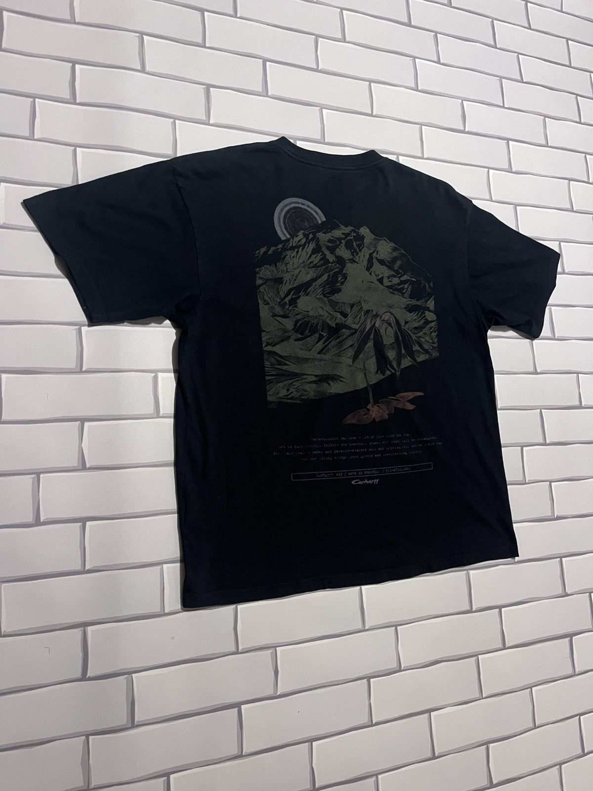 Carhartt Carhartt WIP Mountain Graphic Tee Black L Size US L / EU 52-54 / 3 - 1 Thumbnail