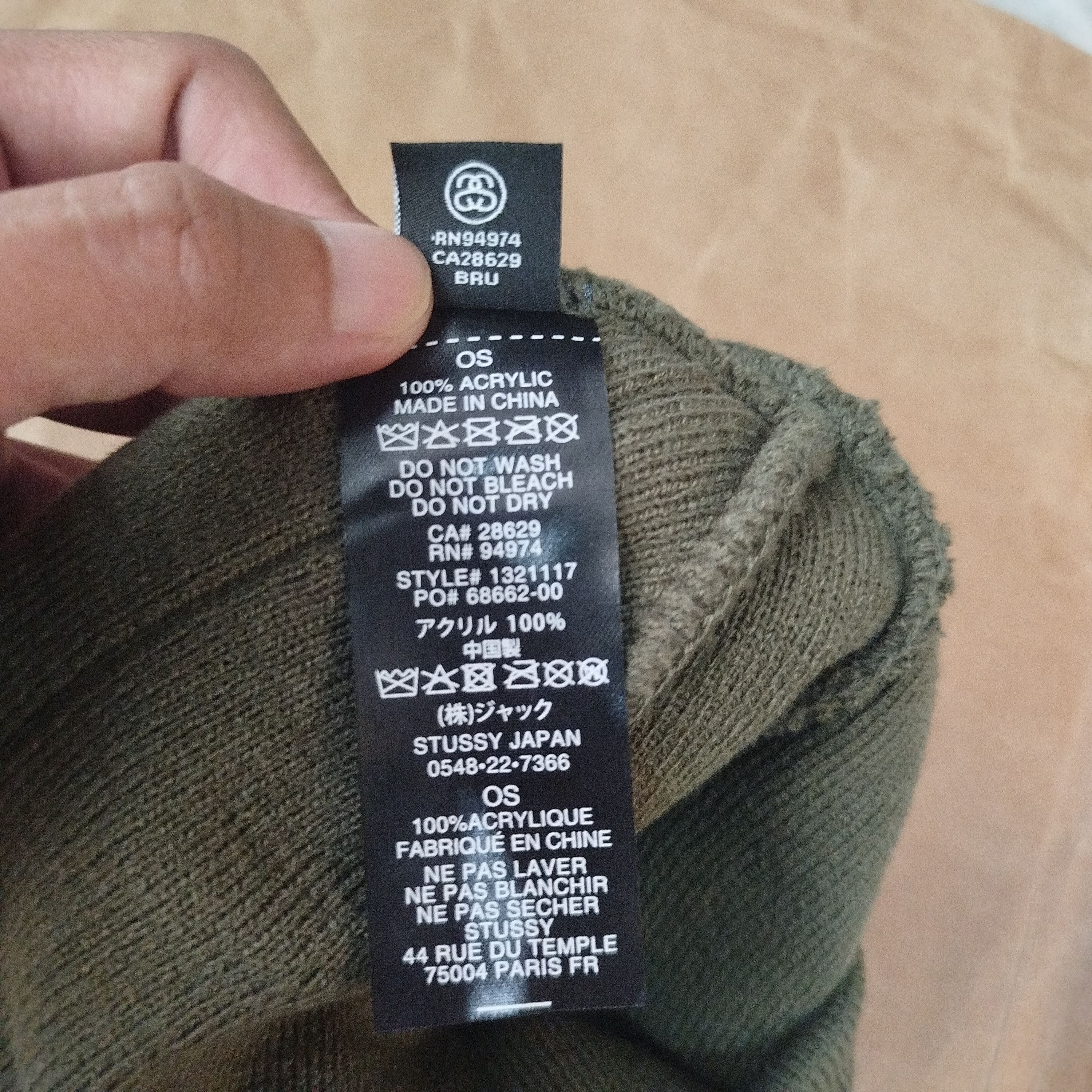 Stussy STUSSY SS LINK SKULL CAP Size ONE SIZE - 4 Thumbnail