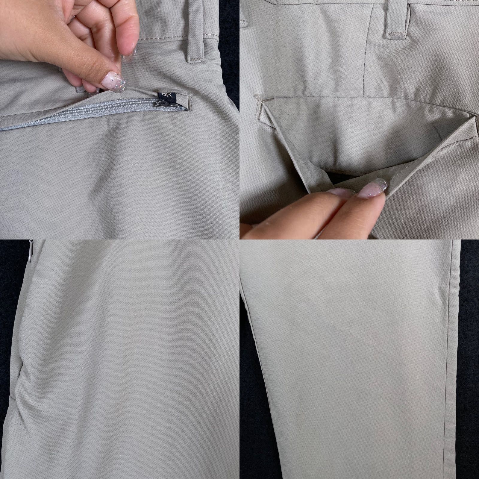 Banana Republic Banana Republic Mens Pants Tan Golf Athletic Straight Leg Stretch 34x30 34x28 Plaid Rain Pants Workwear Casual Size US 34 / EU 50 - 9 Thumbnail