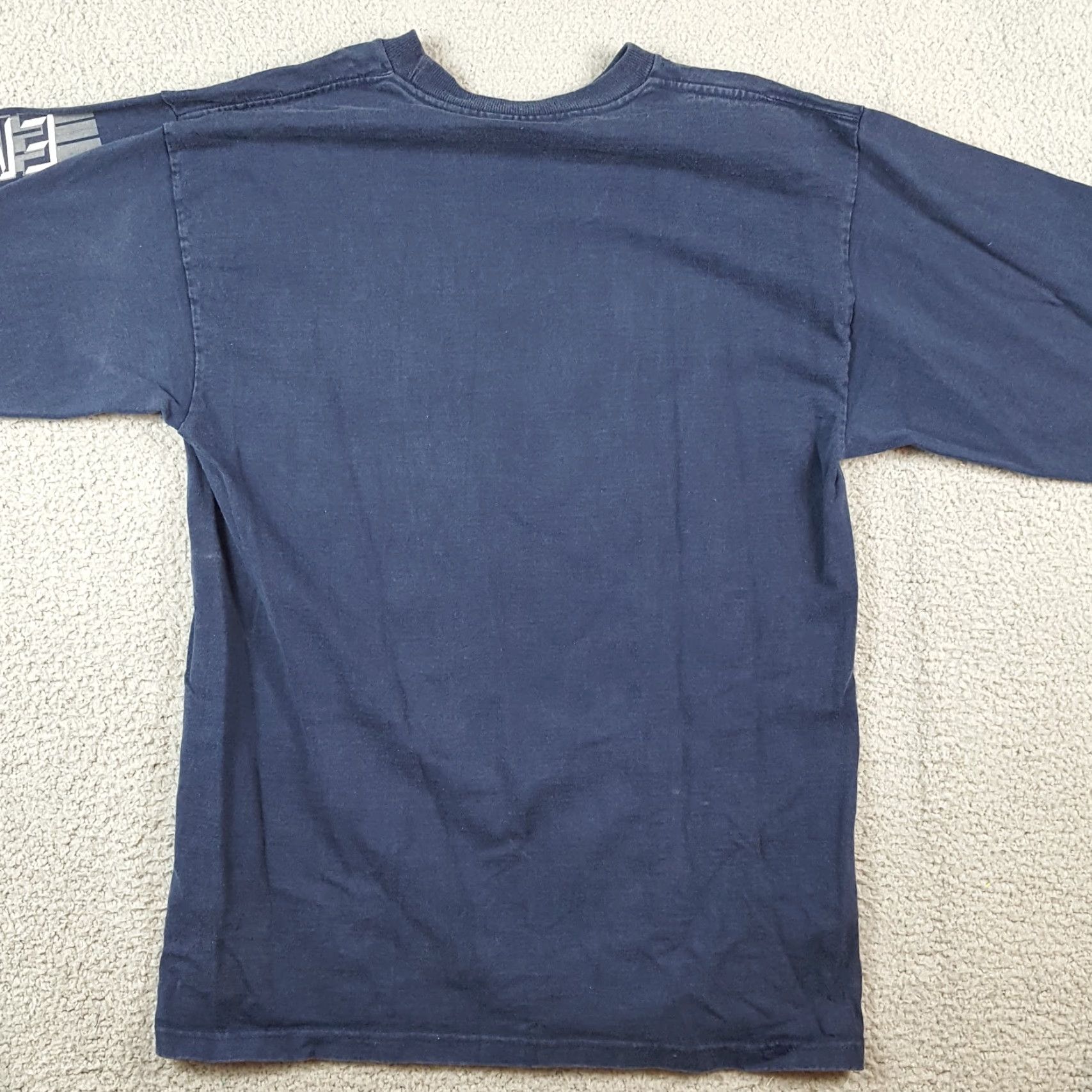 Jansport Vintage 90s Emory & Henry College Long Sleeve T-Shirt Mens Small College Sports Cotton Blue Retro Y2K Size US S / EU 44-46 / 1 - 5 Thumbnail