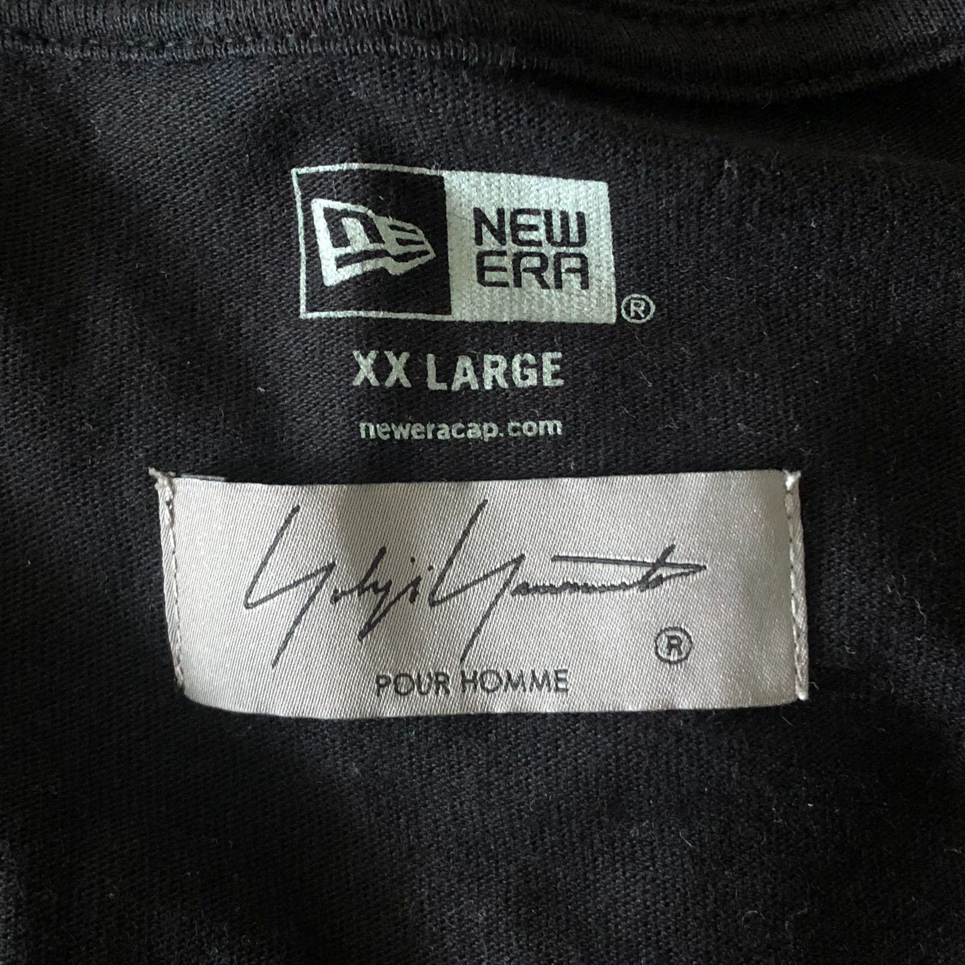 Yohji Yamamoto Yohji Yamamoto 21SS No Future x New Era S/S Tee Size US XXL / EU 58 / 5 - 4 Thumbnail