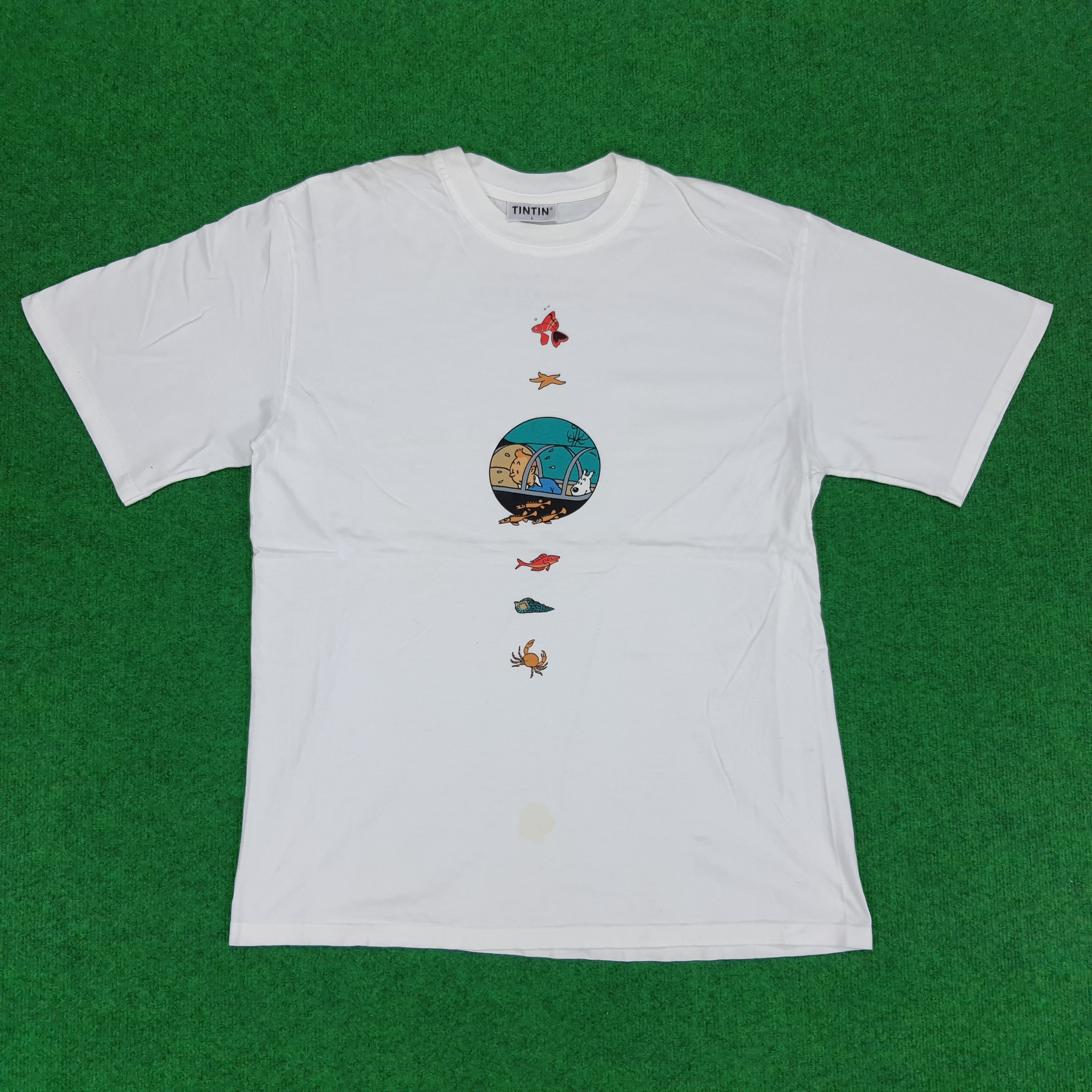 Other Vintage Adventure of TinTin Comics Art T-shirt Size US L / EU 52-54 / 3 - 1 Thumbnail