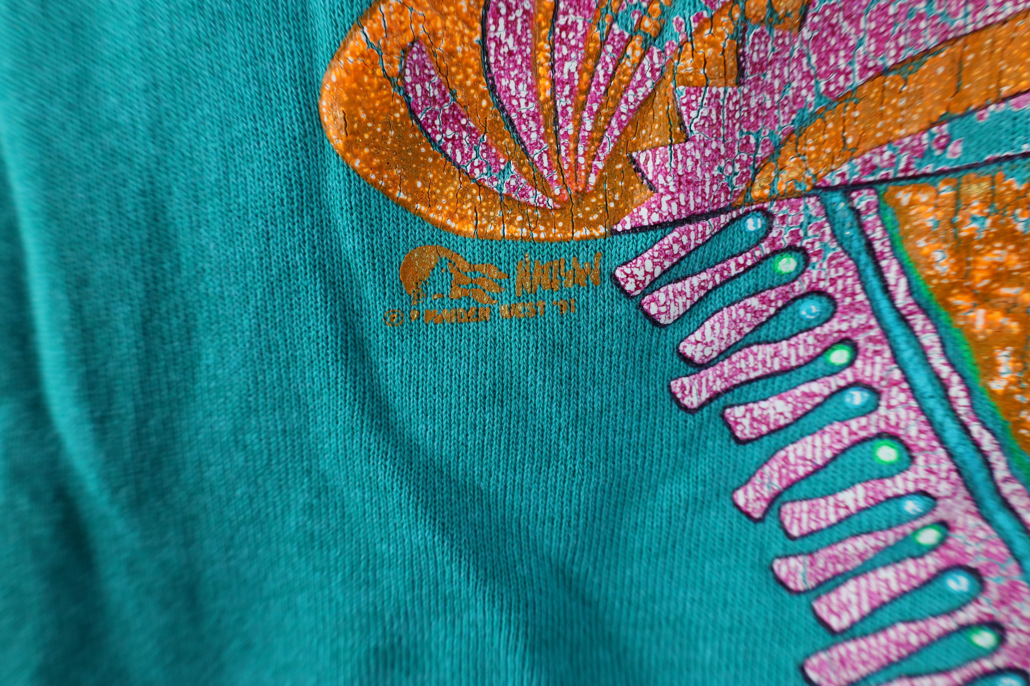 Vintage Vintage 90s Streetwear Arizona Cactus Crewneck Sweatshirt Size M / US 6-8 / IT 42-44 - 6 Thumbnail
