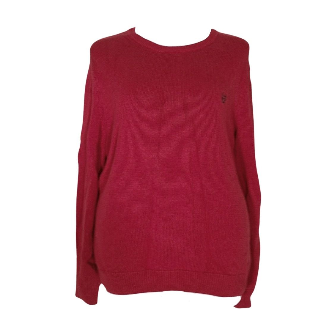 Chaps Vintage 90s chaps red knit sweater size XL Size XL / US 12-14 / IT 48-50 - 12 Thumbnail