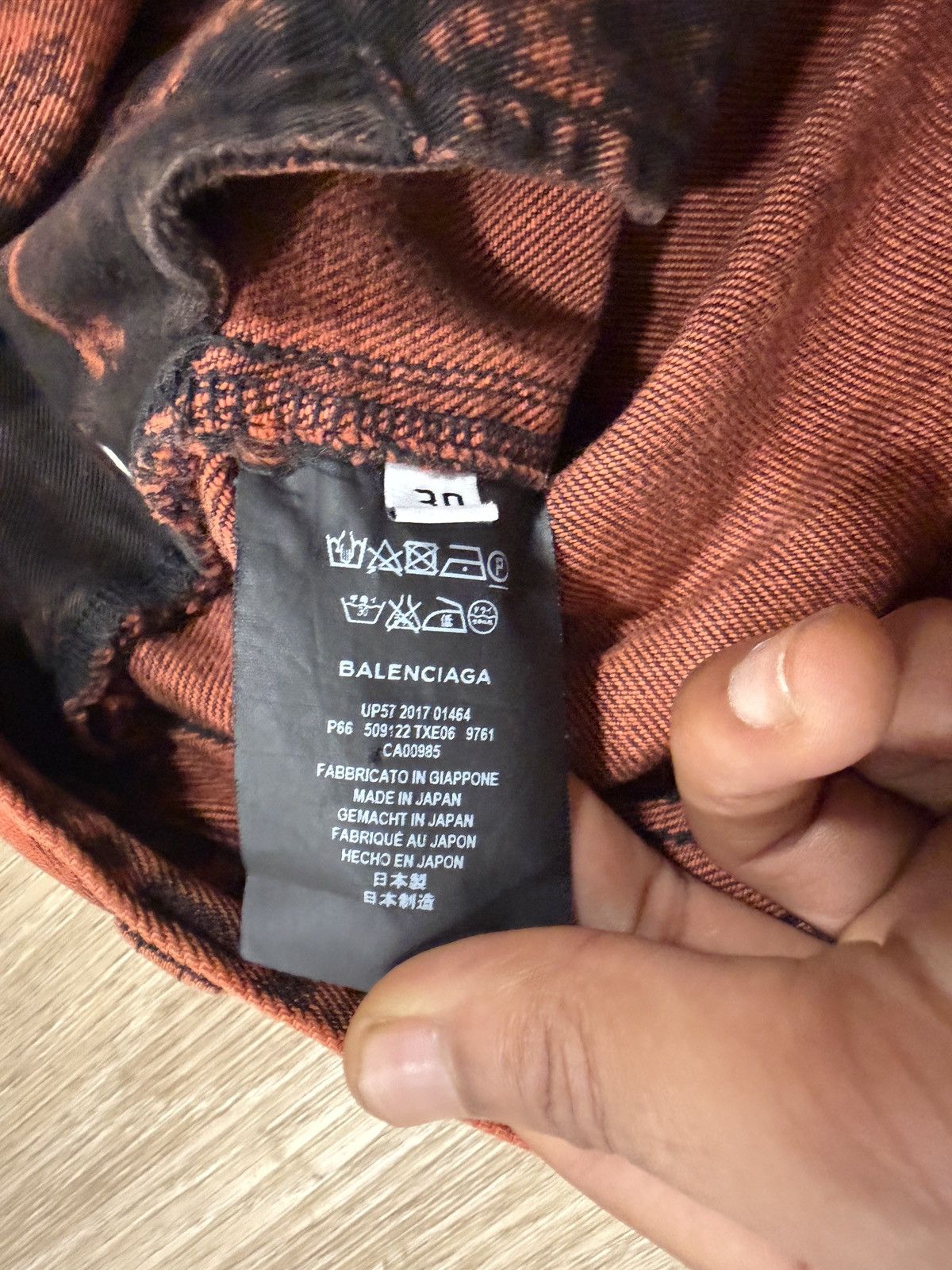 Balenciaga Acid Wash res Balaneciaga demna era denim Size US 30 / EU 46 - 8 Thumbnail
