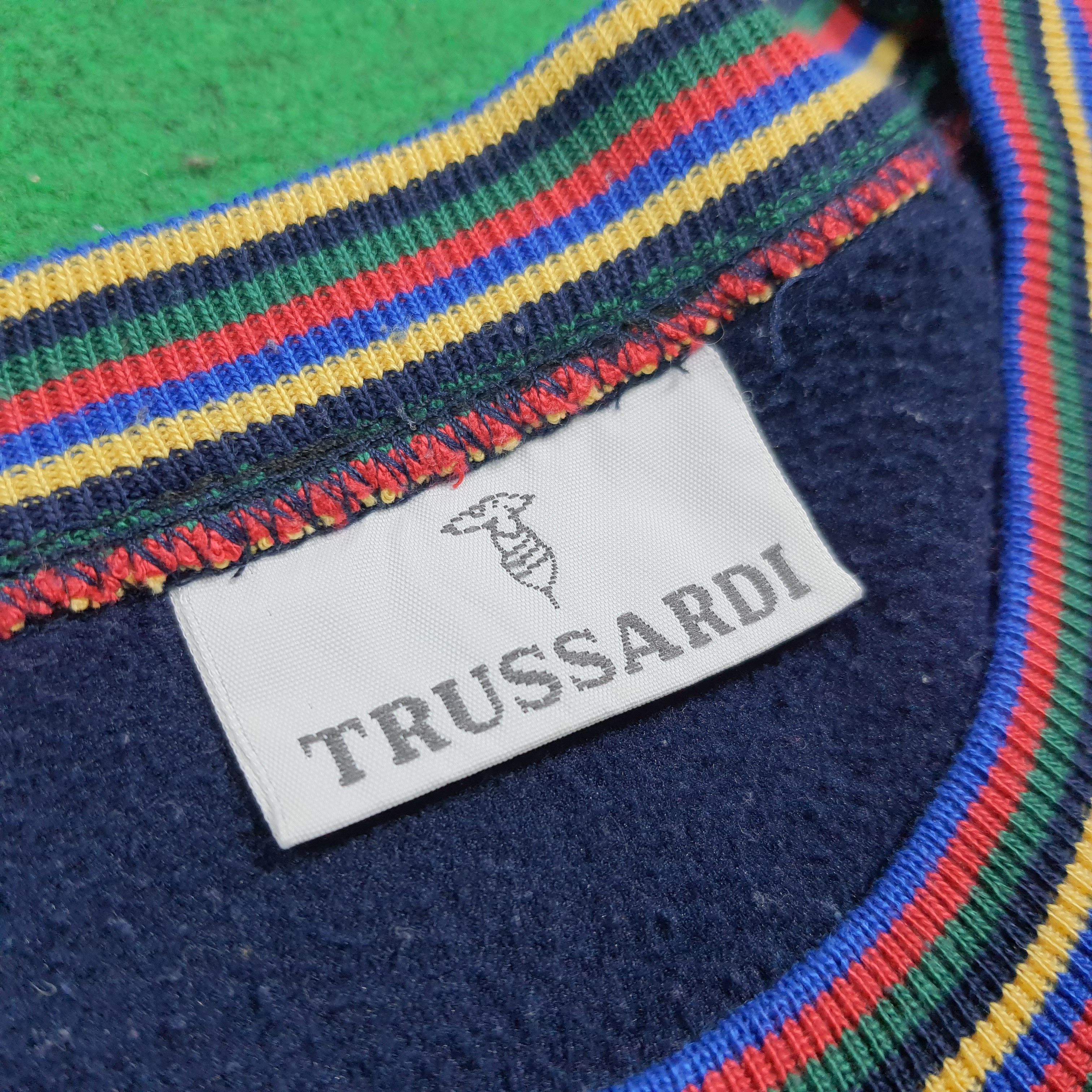 Trussardi Vintage Trussardi Italy Embroidery Logo Sweatshirt C281N18 Size US M / EU 48-50 / 2 - 4 Thumbnail