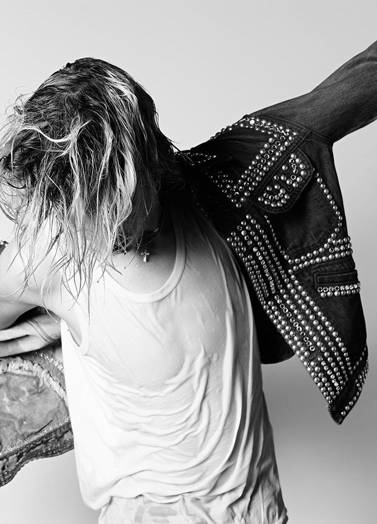 Saint Laurent Paris Saint Laurent Paris SS16 Denim Studded Crystal Jacket Size US S / EU 44-46 / 1 - 17 Thumbnail