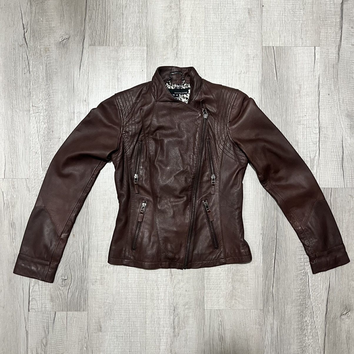 Wilsons Leather Wilson's Leather 100% genuine leather jacket Size XS / US 0-2 / IT 36-38 - 1 Thumbnail