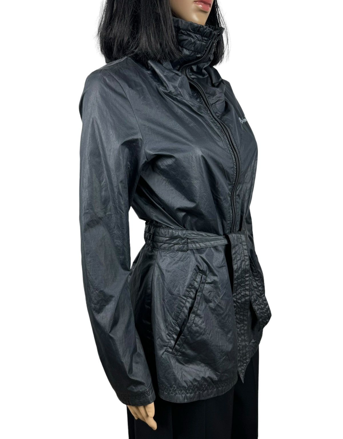 Diesel × Vintage Diesel Navy Blue Nylon Parka Belted Vintage size XL Size XL / US 12-14 / IT 48-50 - 3 Thumbnail