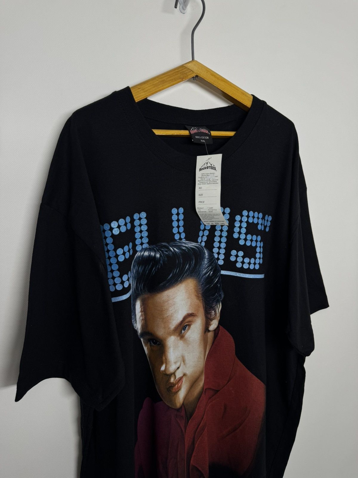 Vintage Vintage 1994 Elvis Presley T Shirt Single Stitch Size US XXL / EU 58 / 5 - 8 Thumbnail