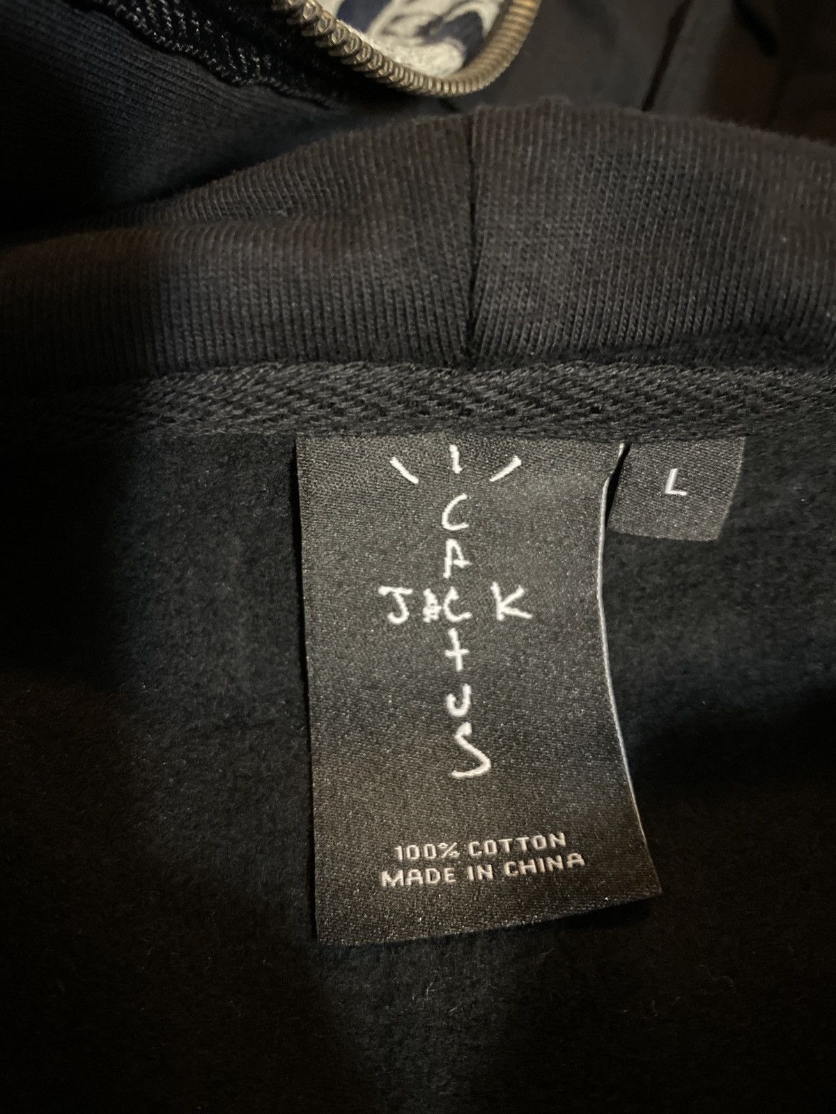 Fragment Design × Travis Scott Cactus Jack Fragment Skeleton Graffiti Full Zip Hoodie Size US L / EU 52-54 / 3 - 2 Thumbnail