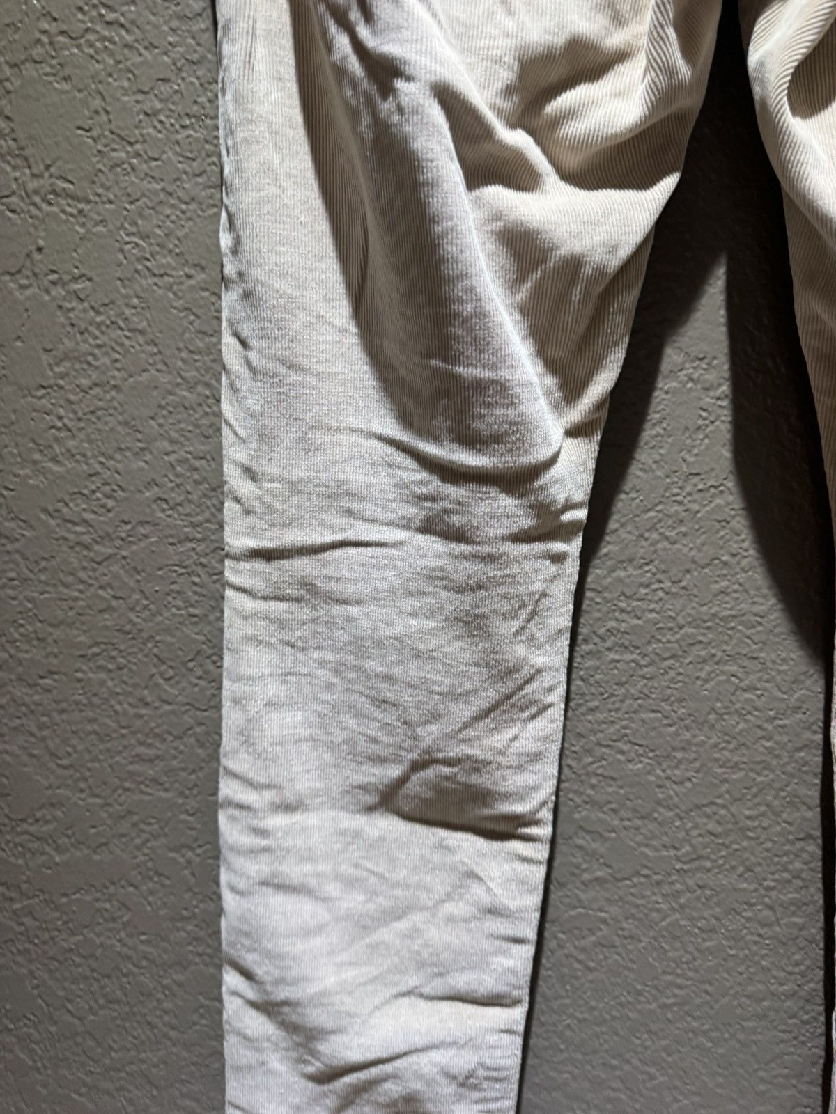 Hurley Hurley Beige Corduroy Straight Leg Light Tan Pants 2000s Y2k Size US 30 / EU 46 - 14 Thumbnail