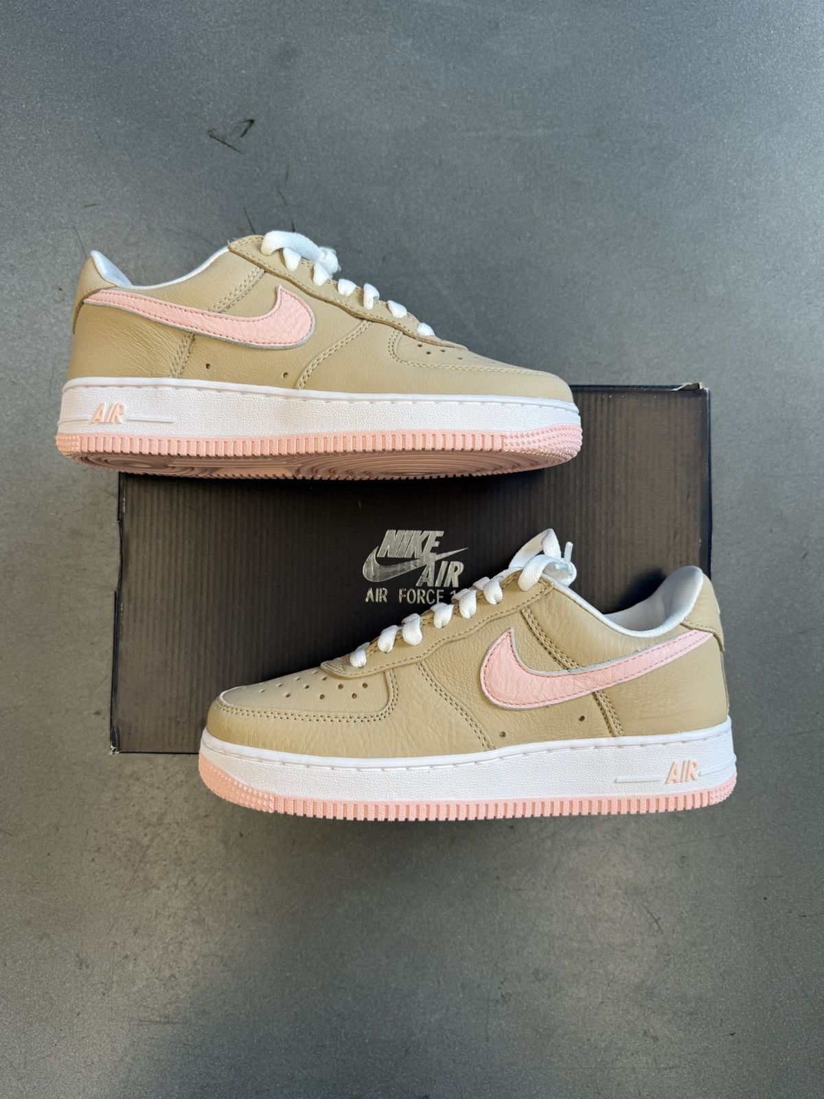 Nike 2024 Nike Air Force 1 Low Linen Size US 5.5 / EU 38 - 1 Thumbnail