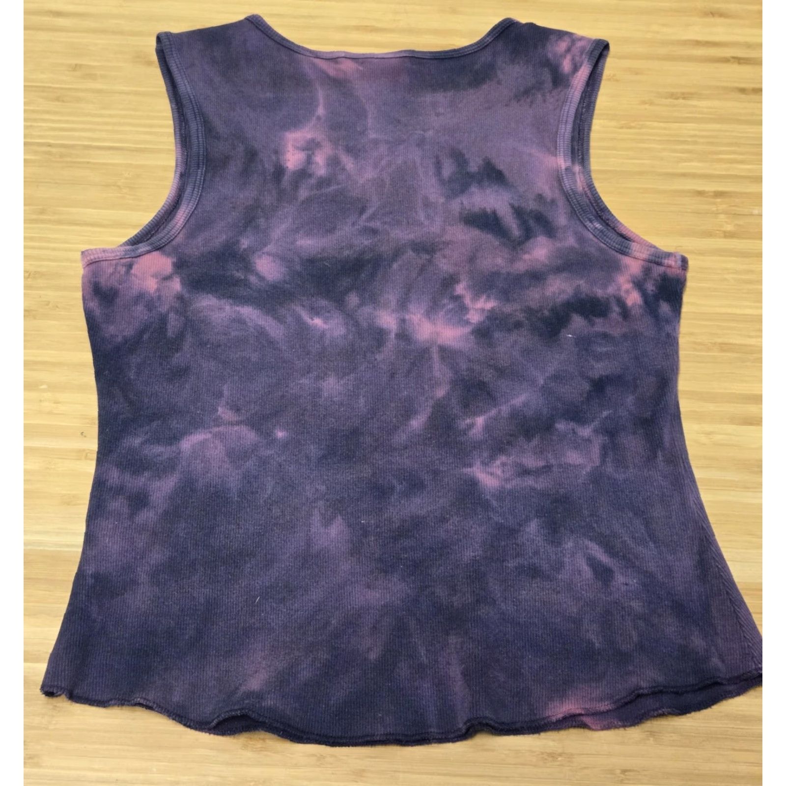 Harley Davidson Harley-Davidson Shirt Tank Top Womens Medium Purple Tie Dye Rose Graphic USA Size M / US 6-8 / IT 42-44 - 4 Thumbnail