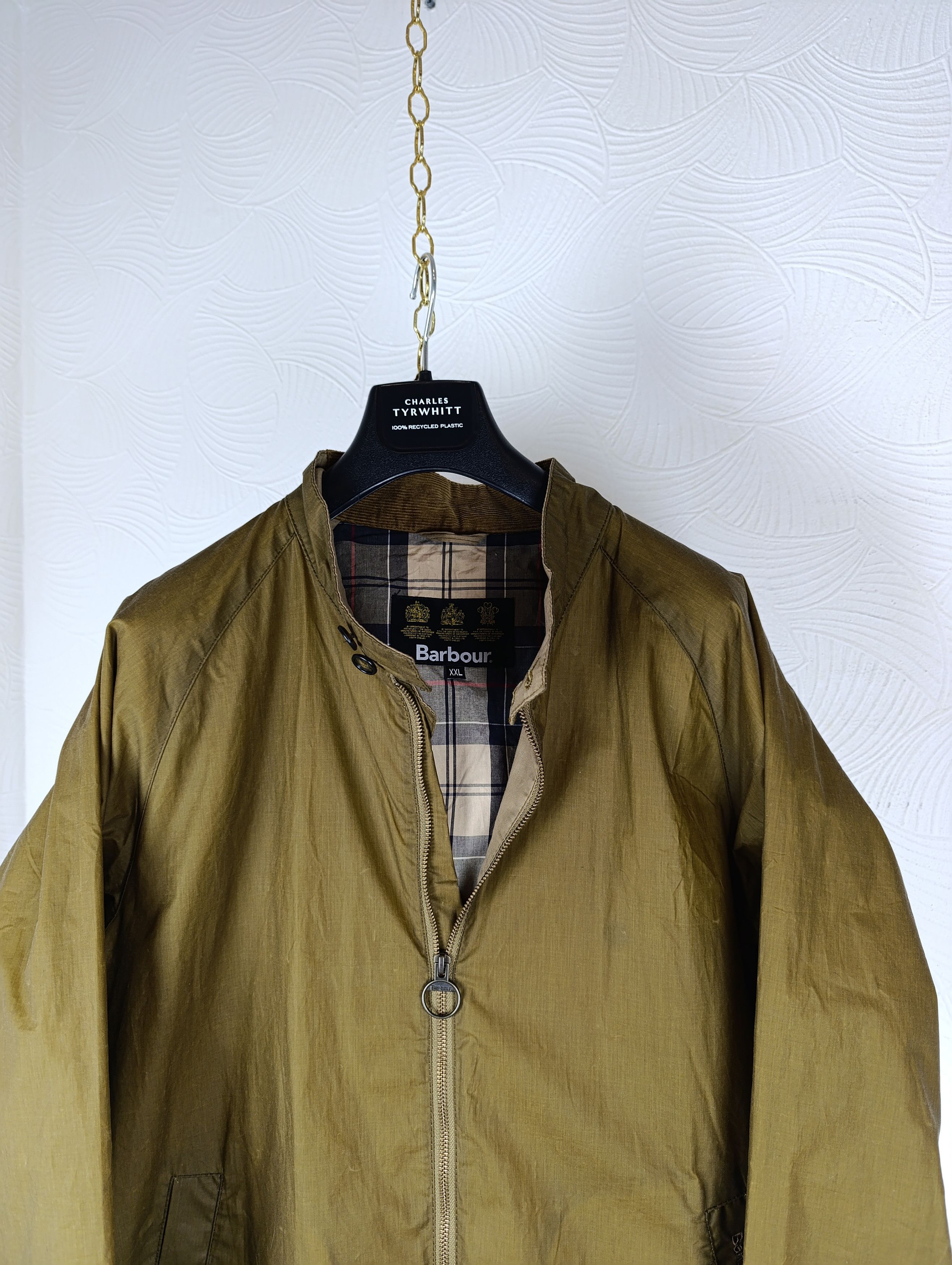 Barbour BARBOUR ENDER SAND WAX MENS JACKET XXL Size US XXL / EU 58 / 5 - 2 Thumbnail
