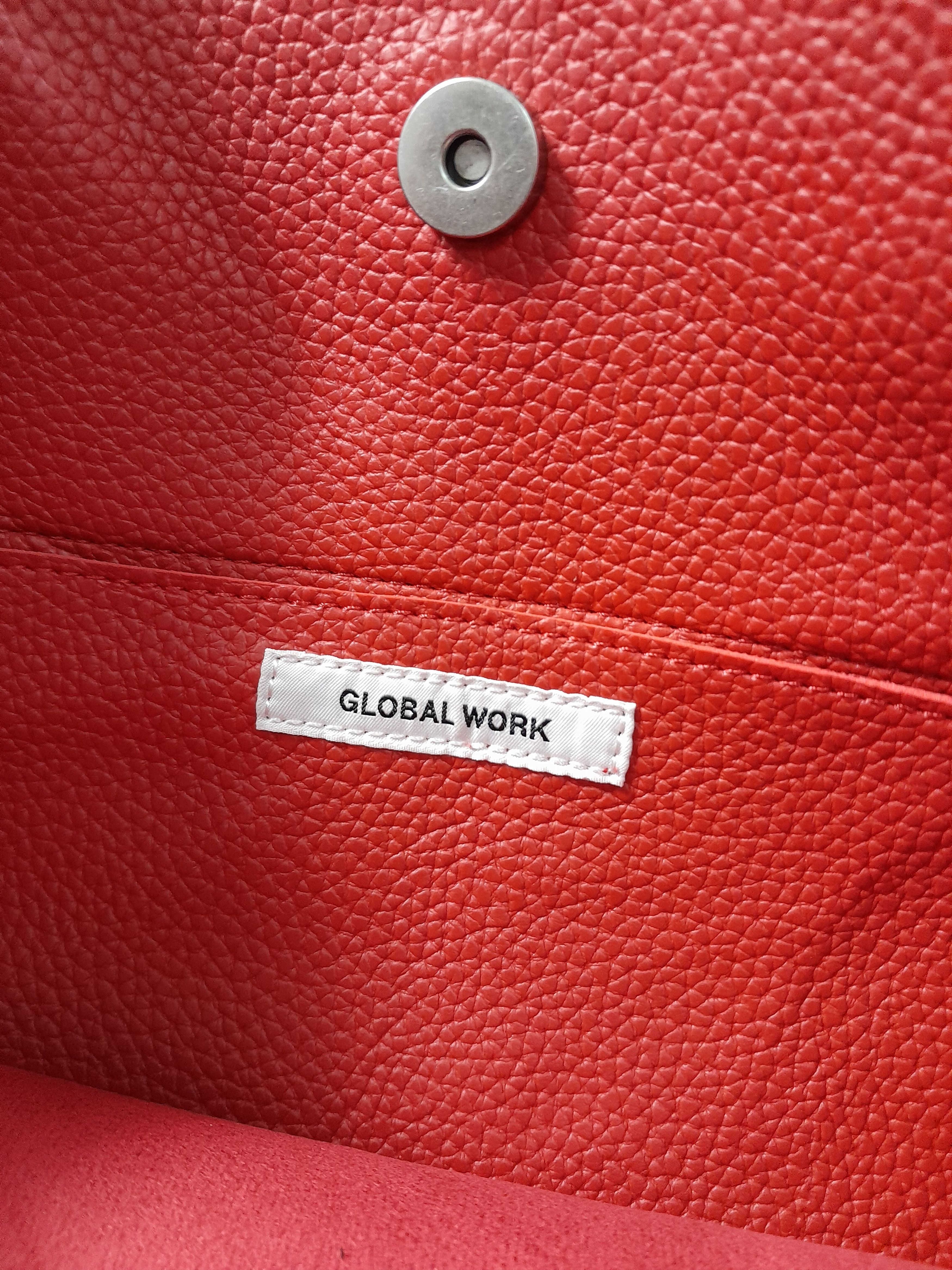Global Work × Japanese Brand Global Work Tote Leather Bag Shoulder Handle Size ONE SIZE - 7 Thumbnail
