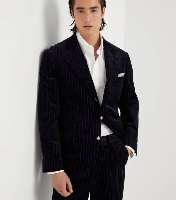 o1w1db10226 Suit Type Jacket in Navy Blue