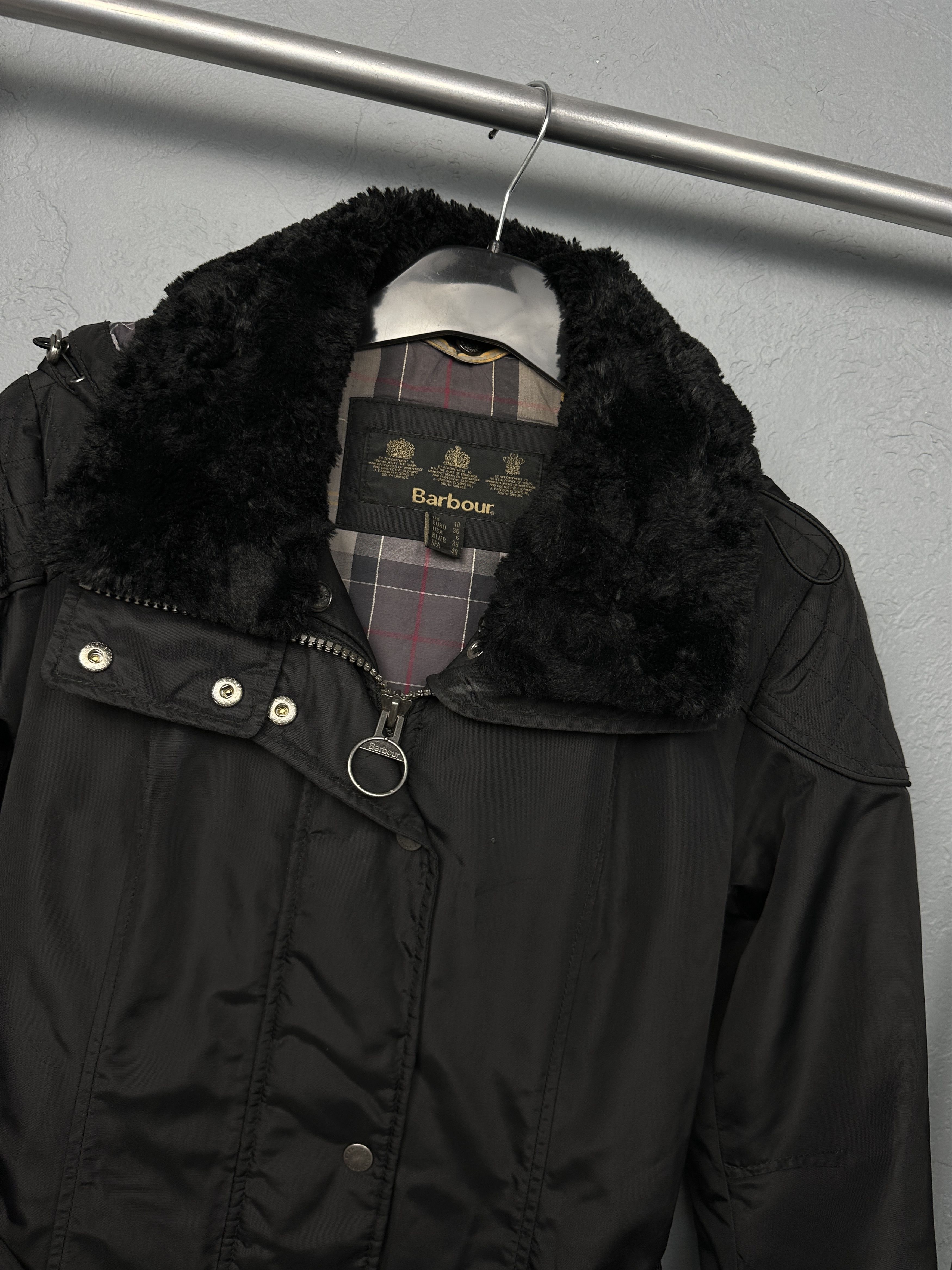 Barbour Barbour International Vintage Womens Outlaw Jacket Size M / US 6-8 / IT 42-44 - 2 Thumbnail