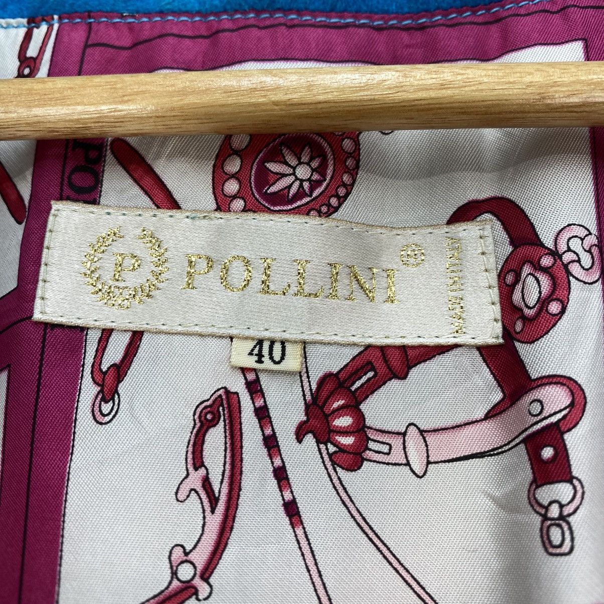 Pollini 🌺Vintage Polini Colourful Cropped Style Jacket Size S / US 4 / IT 40 - 7 Thumbnail