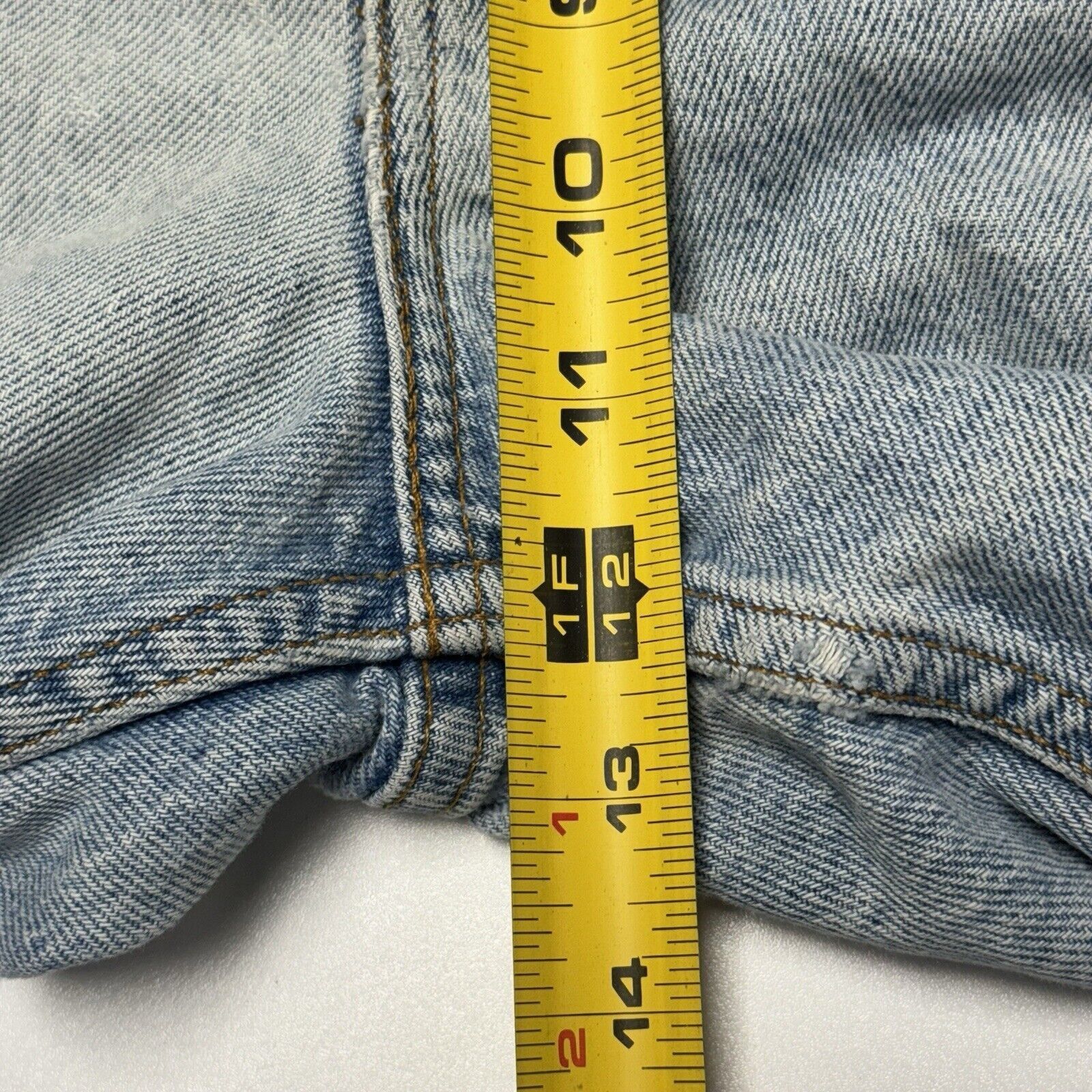 Levi's × Vintage Vintage Levis Orange Tabs Denim Shorts Mens 34 Skate Streetw Size US 34 / EU 50 - 13 Thumbnail