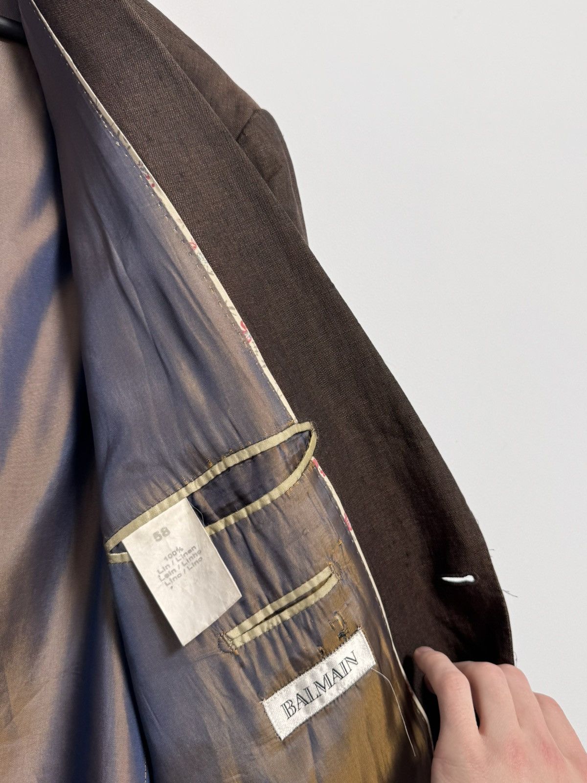 Balmain Balmain Blazer Luxury Size 58 Size 44R - 17 Thumbnail