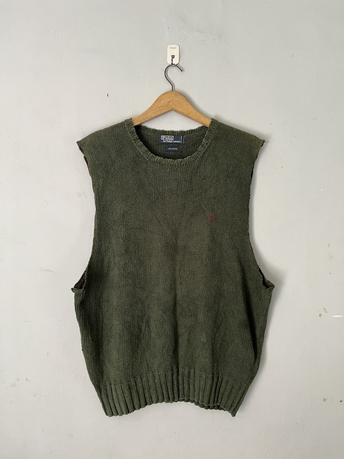 Polo Ralph Lauren Vintage polo ralph lauren wool vest knit Size US XL / EU 56 / 4 - 1 Thumbnail