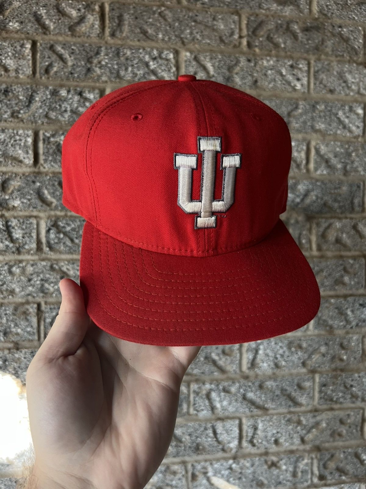 Sports Specialties Vintage 90’s Indiana Hoosiers NCAA SnapBack Hat Size ONE SIZE - 1 Thumbnail