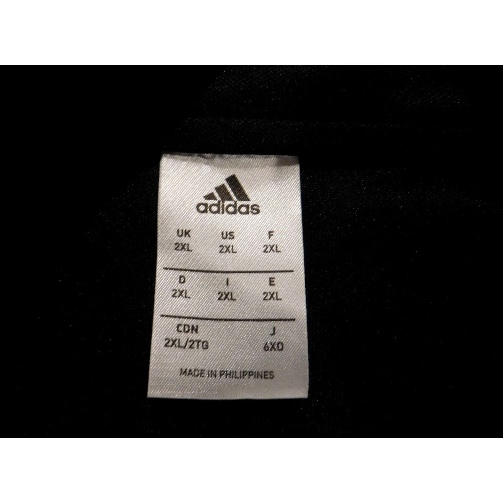 Adidas Adidas Sweatshirt Pullover 1/4 Zip Mens XXL Black Size US XXL / EU 58 / 5 - 6 Thumbnail