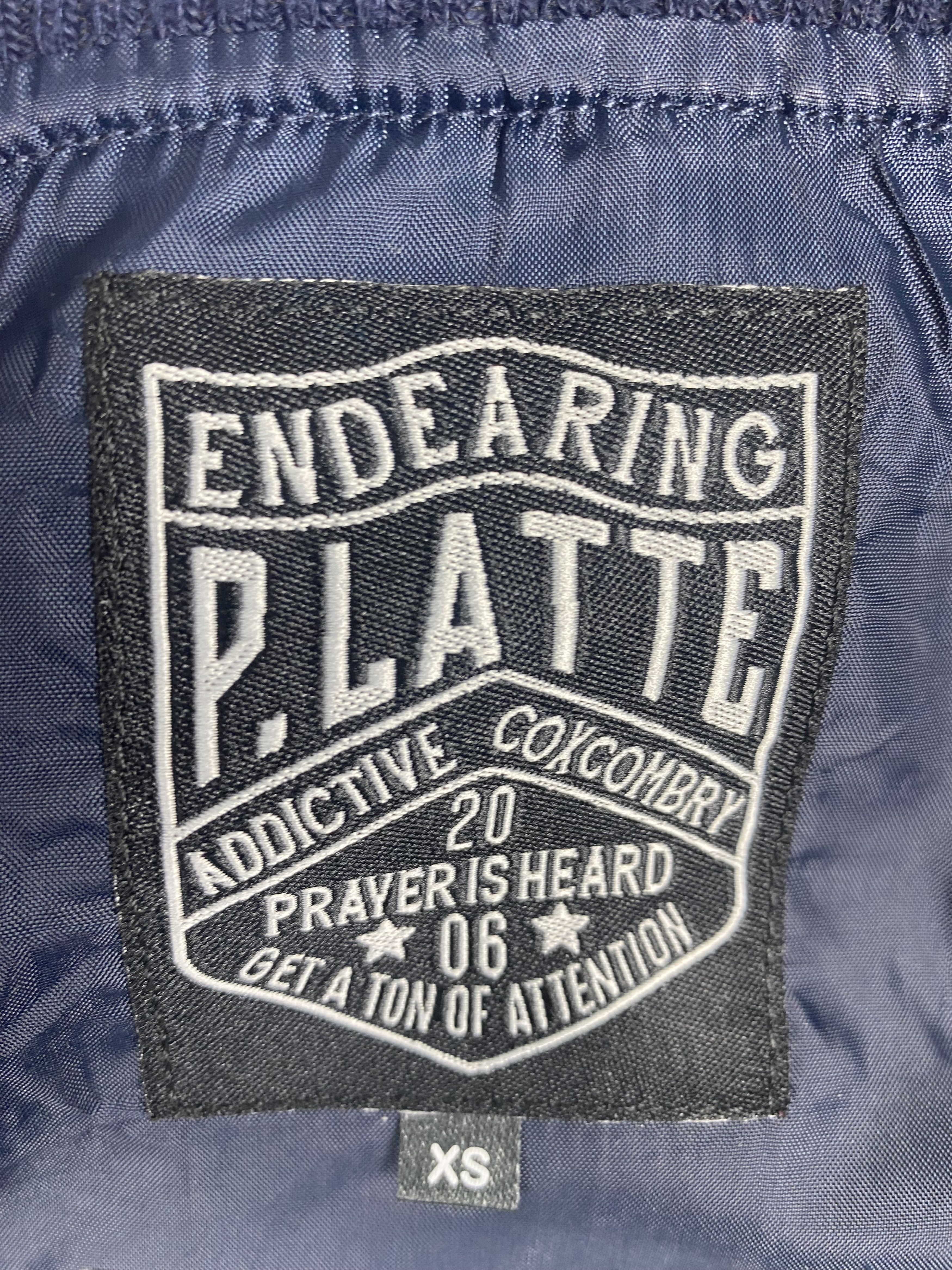 Japanese Brand Vintage P.Latte Embroidered Varsity Jacket Size US XS / EU 42 / 0 - 11 Thumbnail