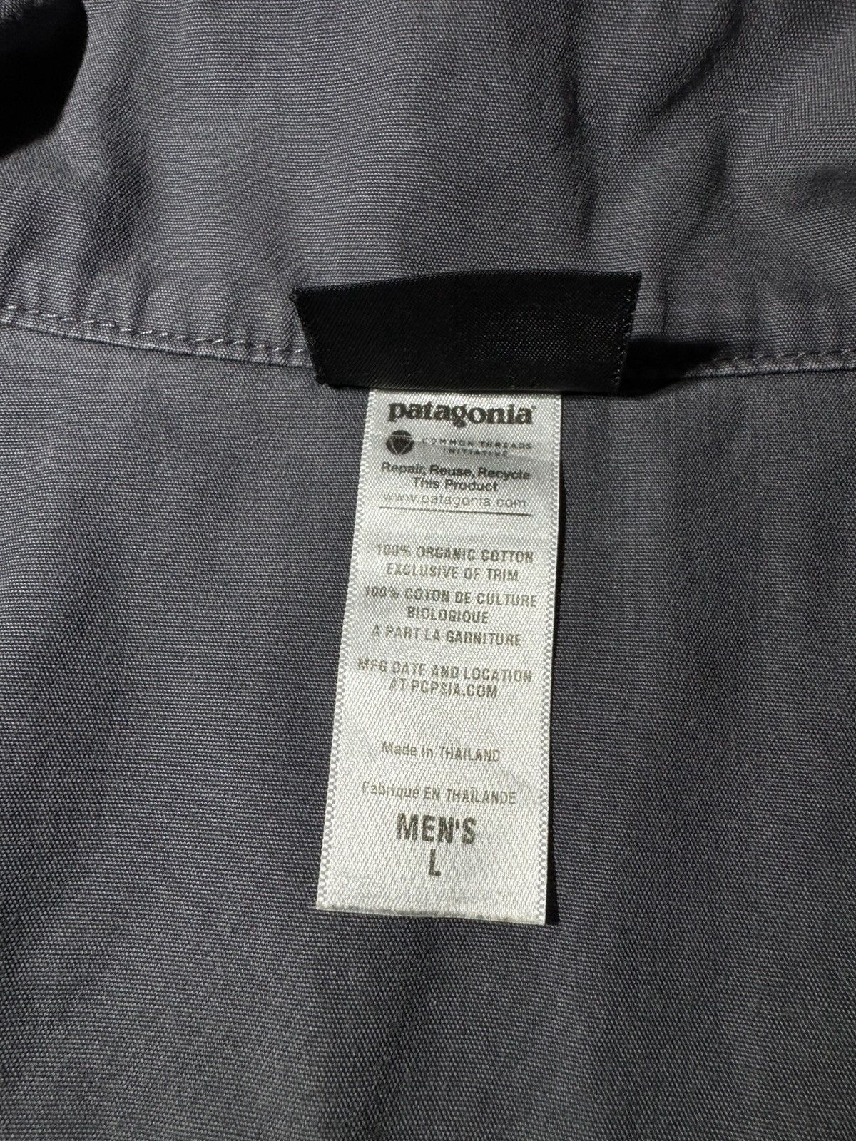 Patagonia × Vintage Patagonia Vintage Outdoor Overshot Grey Military Jacket Size US L / EU 52-54 / 3 - 8 Thumbnail
