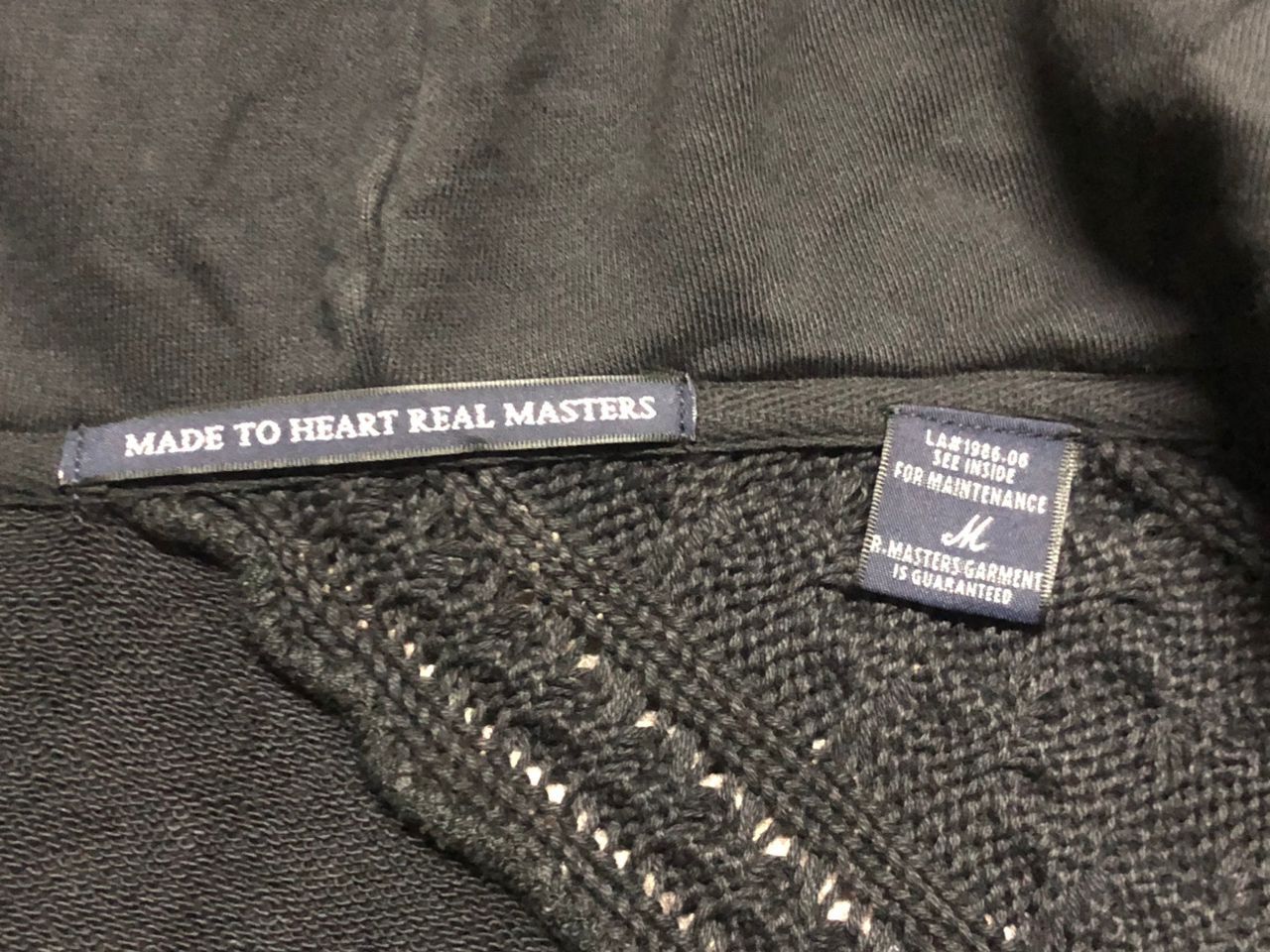 If Six Was Nine Japanese Heart Real Master Cable Knit Hoodie Zipper Rare Size US M / EU 48-50 / 2 - 12 Thumbnail