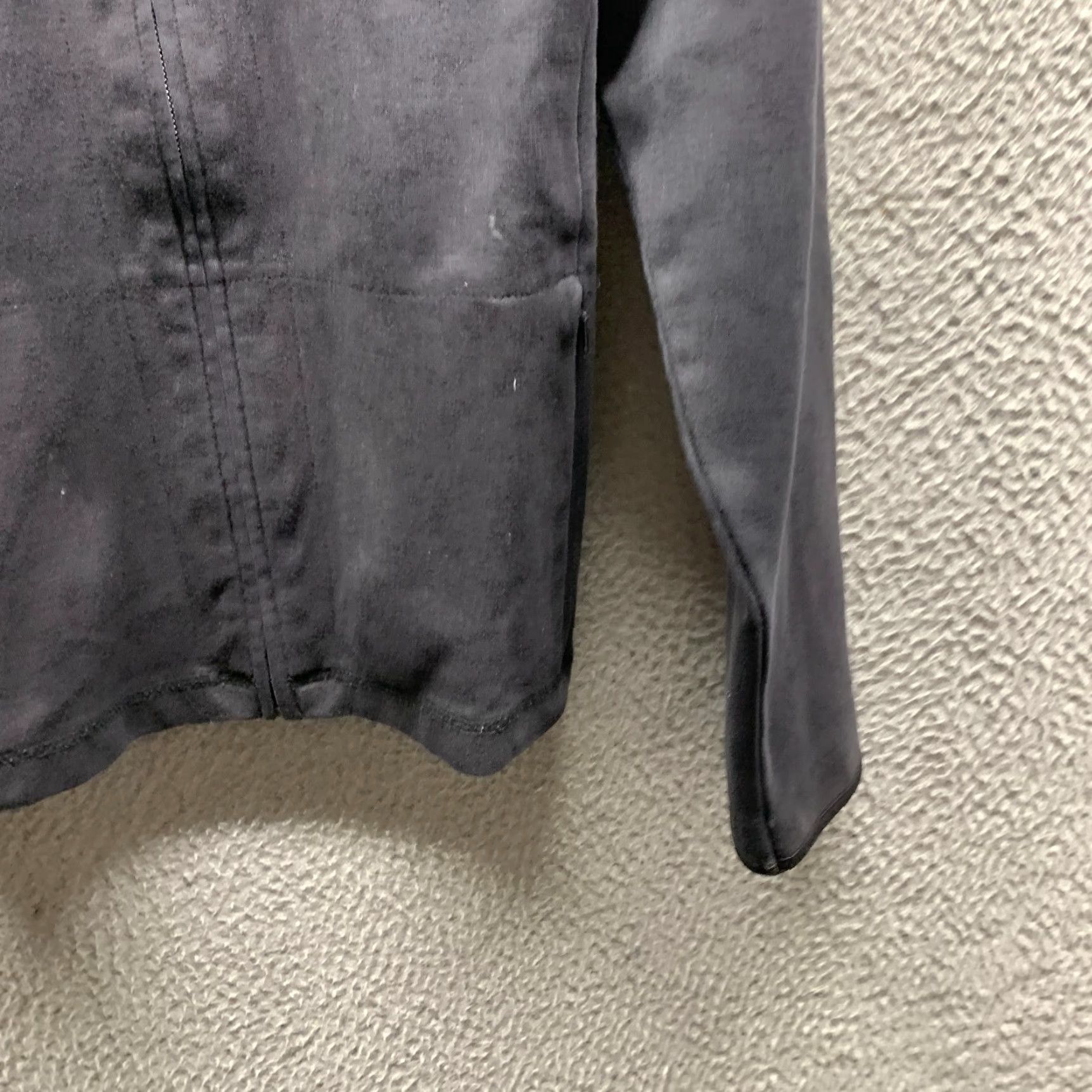 Vintage VINTAGE Woolrich Hoodie Womens Small Black Fleece Zip Up 90s Womens Size S / US 4 / IT 40 - 3 Thumbnail