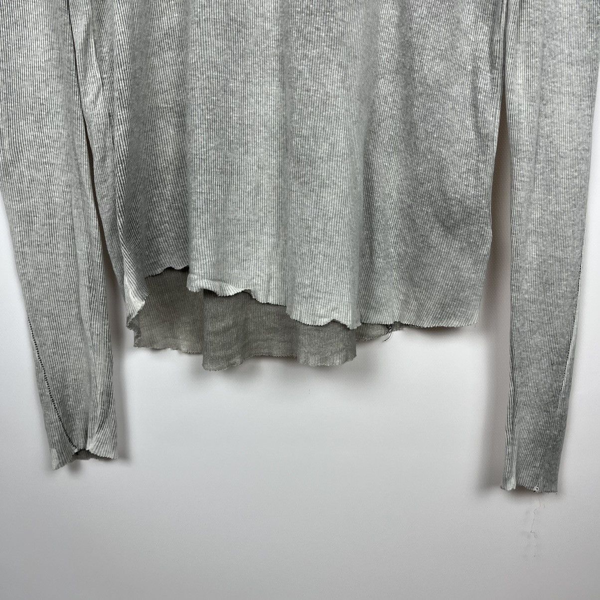 Thom Krom Thom Krom dirty grey Avant-Garde Longsleeve Size US M / EU 48-50 / 2 - 7 Thumbnail