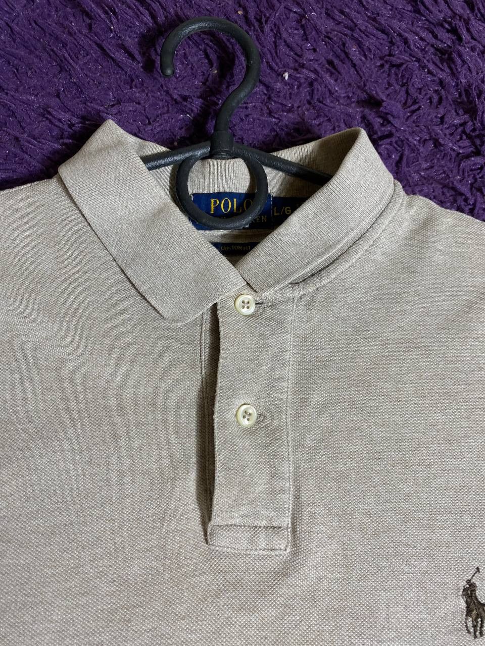 Polo Ralph Lauren × Ralph Lauren × Vintage Mens Vintage Polo Ralph Lauren Polos Streetwear Luxury Tee Size US L / EU 52-54 / 3 - 8 Thumbnail