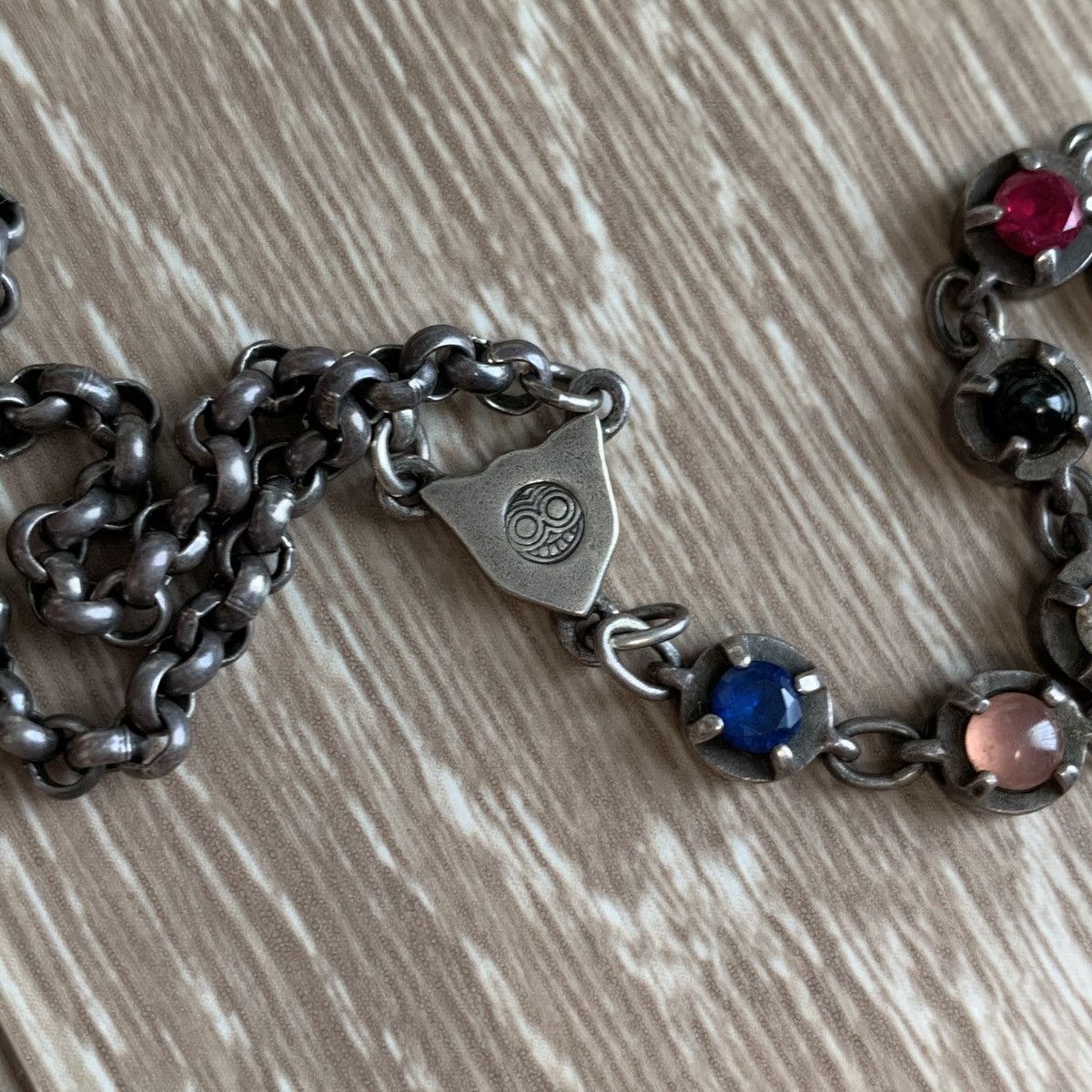 Number (N)ine Rare Number (N)ine 05SS Magical Design Skull Rosary Necklace Size ONE SIZE - 5 Thumbnail