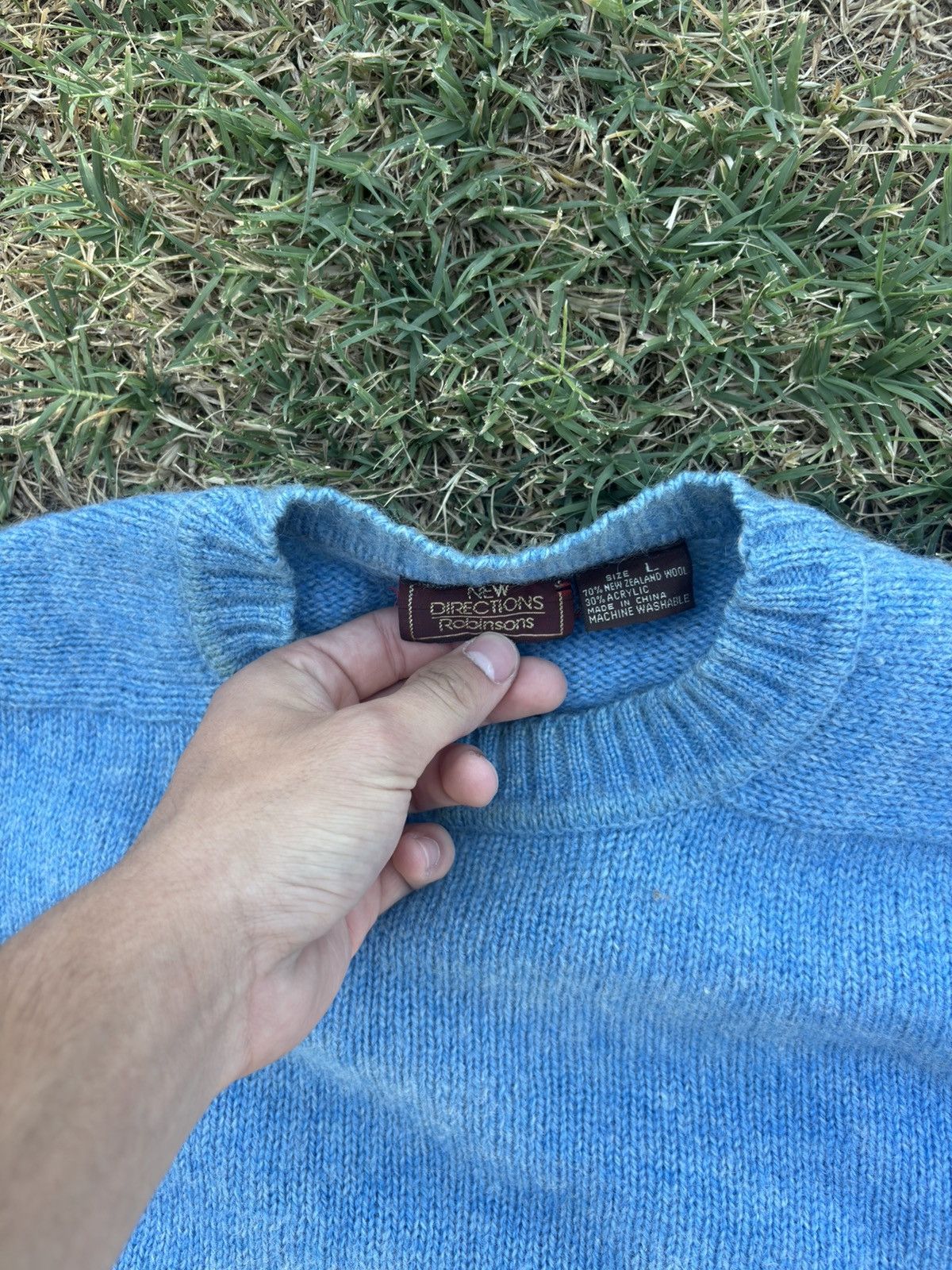 Other Beautiful blue wool sweater Size US M / EU 48-50 / 2 - 3 Thumbnail
