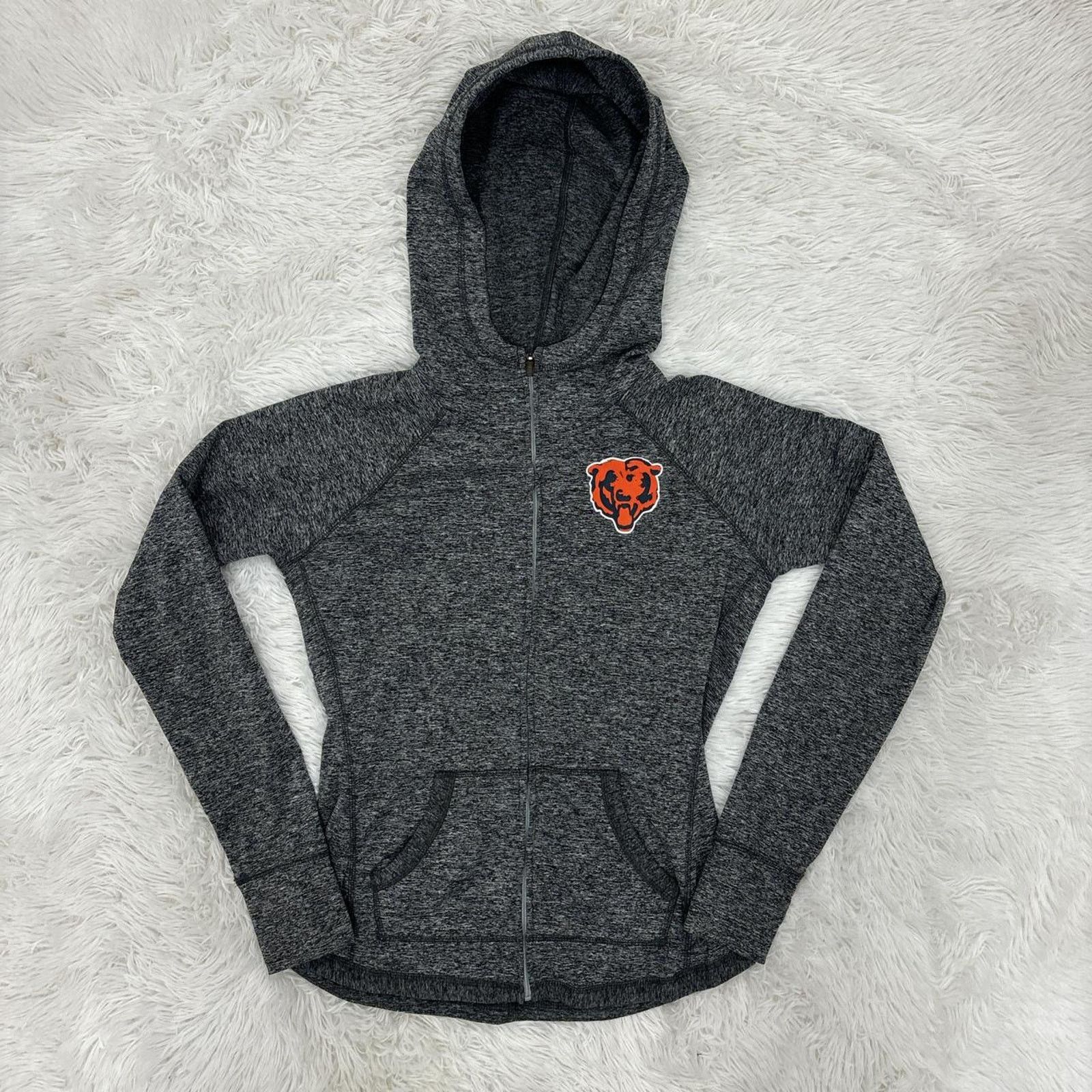 NFL Chicago bears zip up hoodie Size S / US 4 / IT 40 - 1 Thumbnail