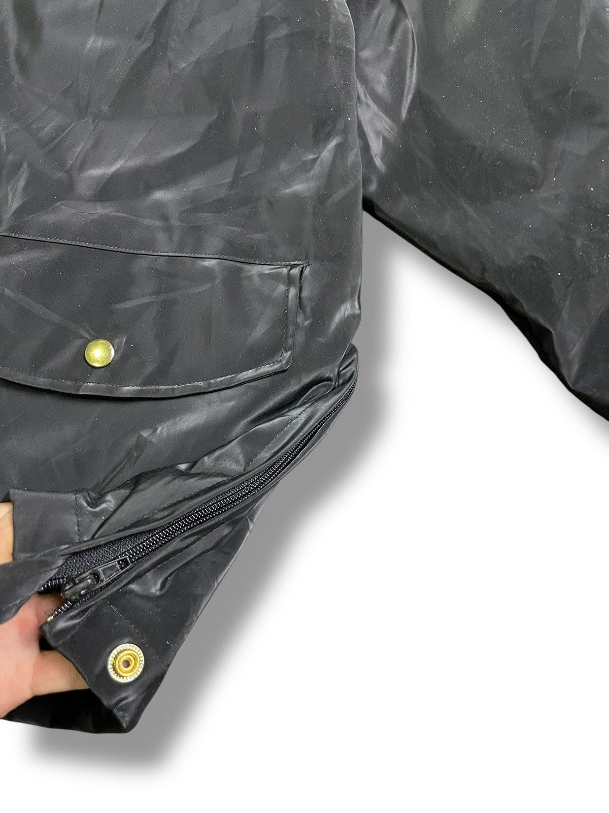 Designer × Japanese Brand × Vintage Suntory Malts Nylon Jacket Coat (38) Size US L / EU 52-54 / 3 - 6 Thumbnail