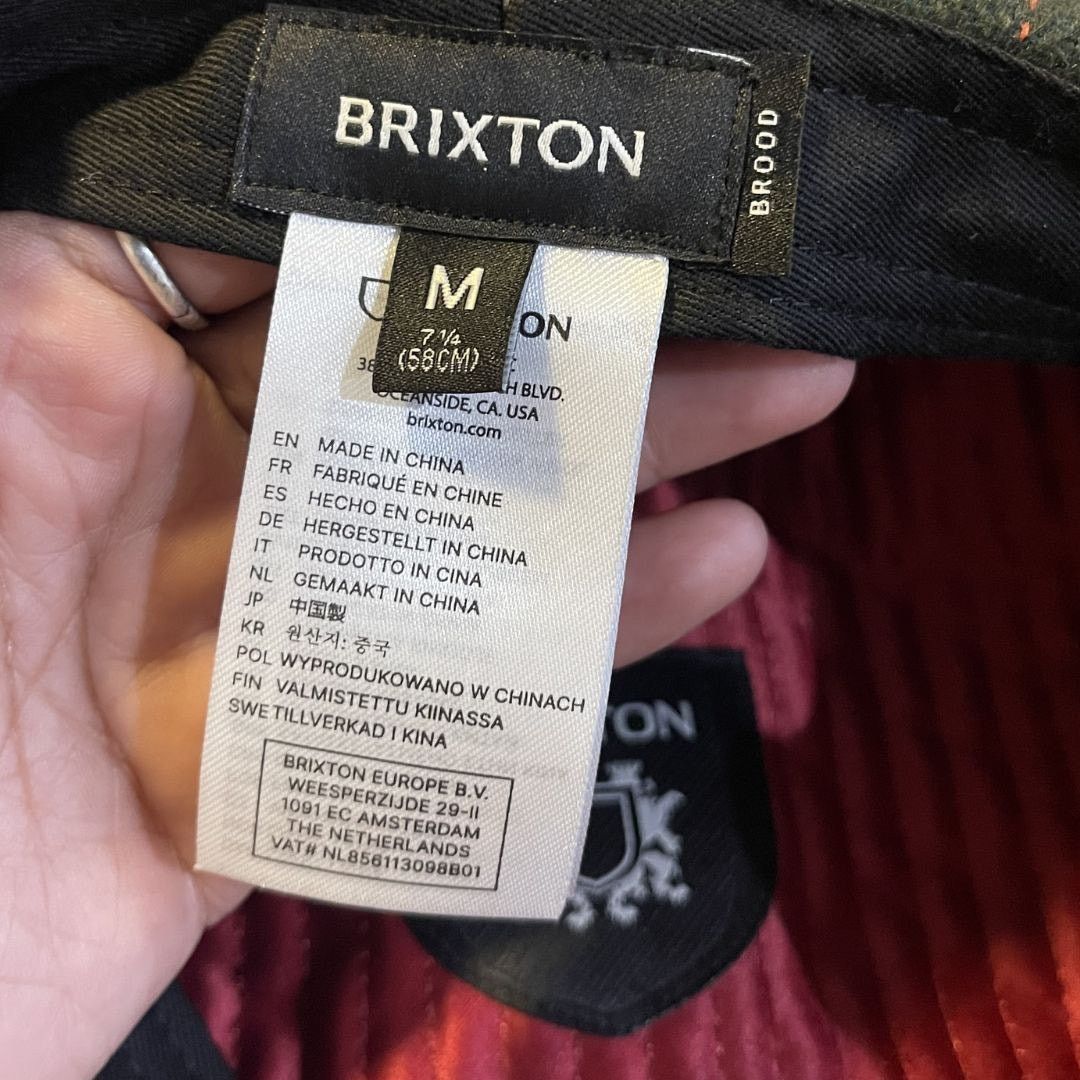 Brixton Brood Newsboy Snap Cap NWT 1920s Inspired Unisex Medium Size ONE SIZE - 6 Thumbnail