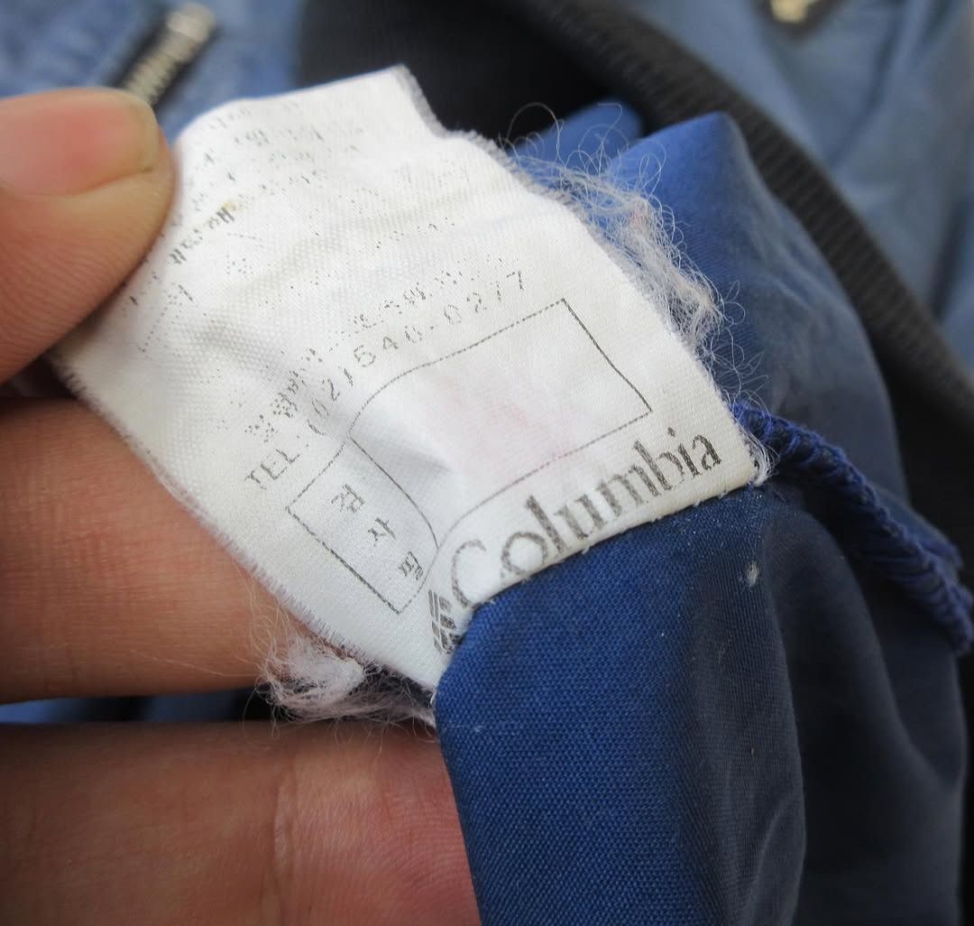 Columbia × The Mountain Vintage Columbia Monkey Jacket polyester and nylon blue cw Size US L / EU 52-54 / 3 - 4 Thumbnail