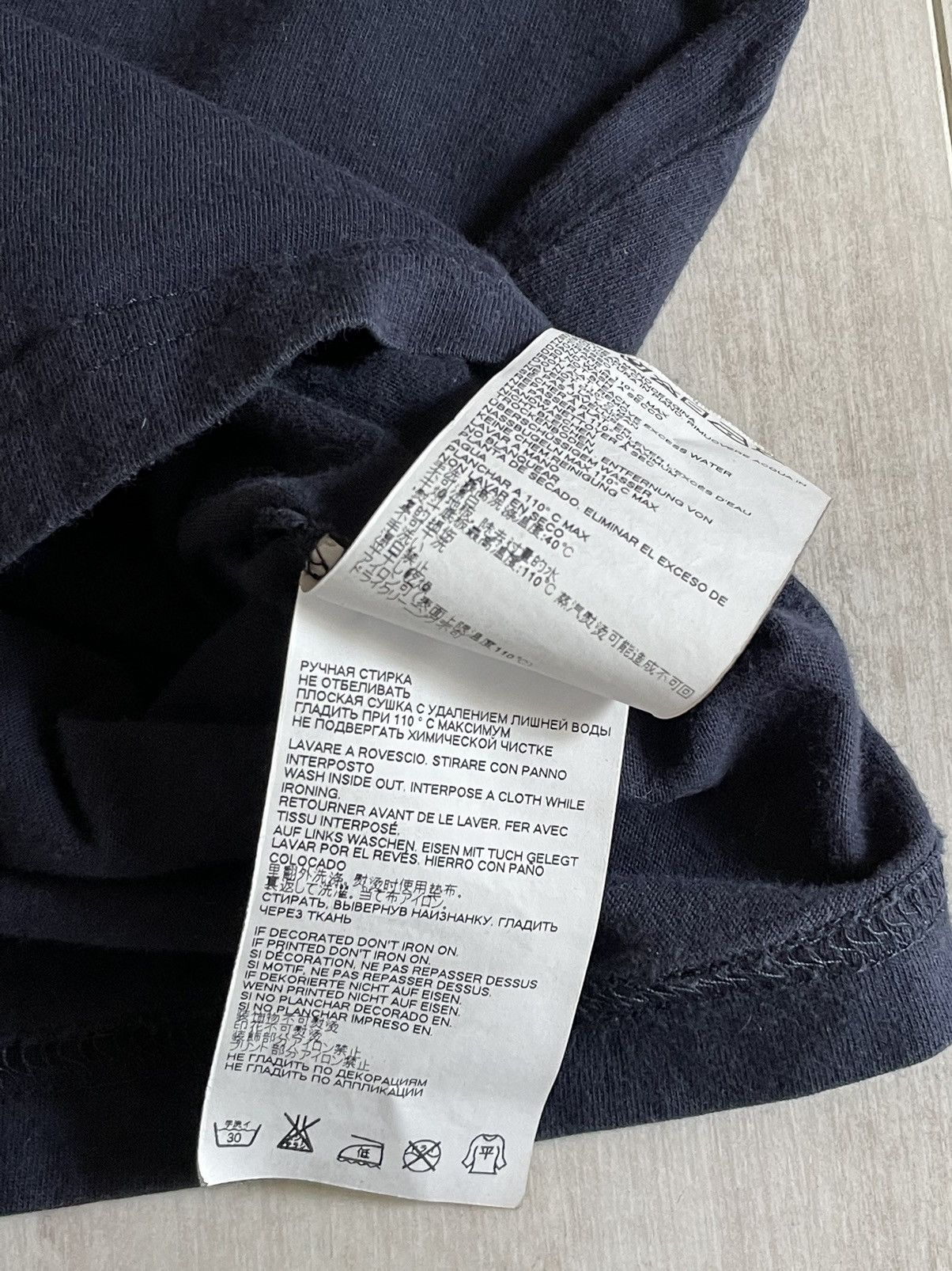 Vivienne Westwood Vivienne Westwood T-Shirt Blue Logo Luxury Size US M / EU 48-50 / 2 - 8 Thumbnail