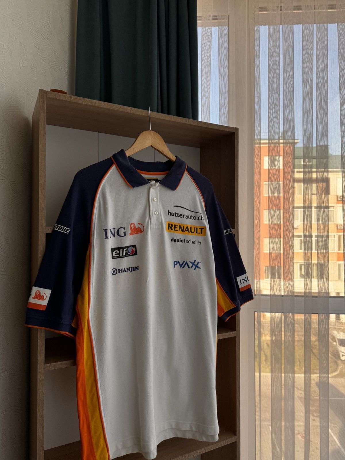 Formula 1 × Vintage Vintage Renault ING Fernando Alonso Formula 1 Racing T-Shirt Size US XL / EU 56 / 4 - 3 Thumbnail