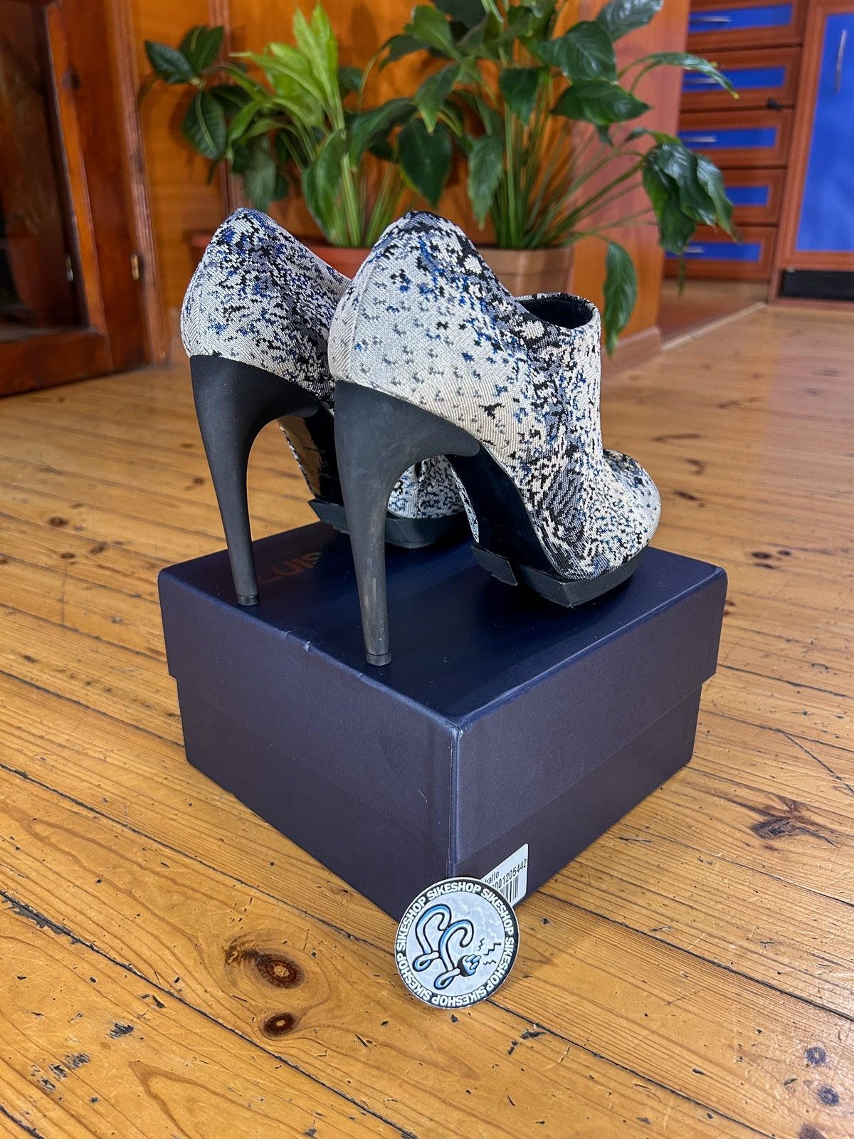 Balenciaga Multicolour Cloth High-Heels