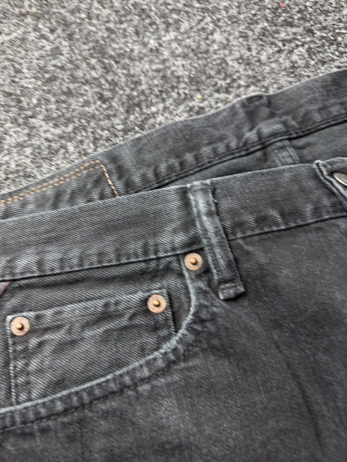 Denim & Supply Ralph Lauren 00s 🇺🇸 Ralph Lauren Denim Supply Black Slim Jeans Distressed Size US 34 / EU 50 - 12 Thumbnail