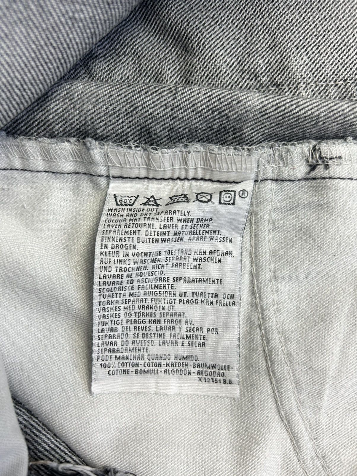 Levi's Vintage Clothing Vintage Levis 615 Orange Tab Shorts Rare Gray Y2k 90s USA Size US 30 / EU 46 - 16 Thumbnail