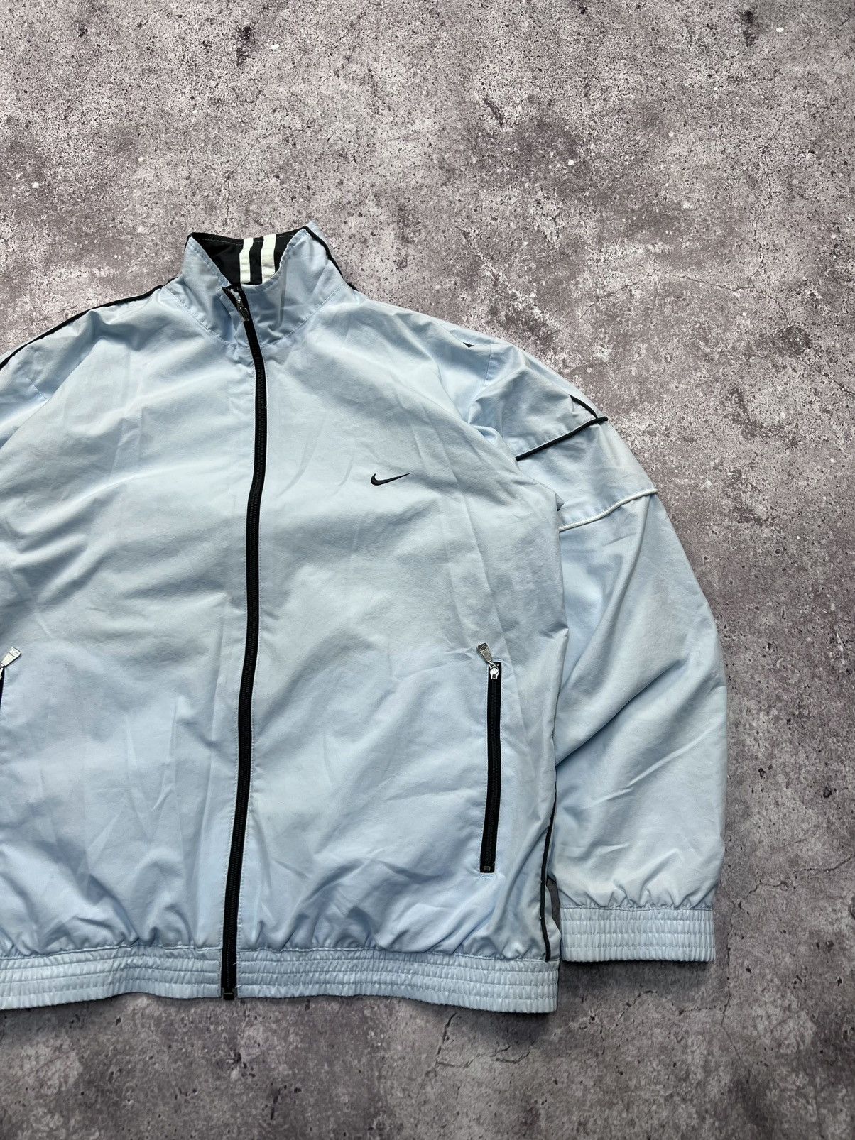 Nike Vintage Nike Track Jacket Swoosh Drill Size US M / EU 48-50 / 2 - 4 Thumbnail