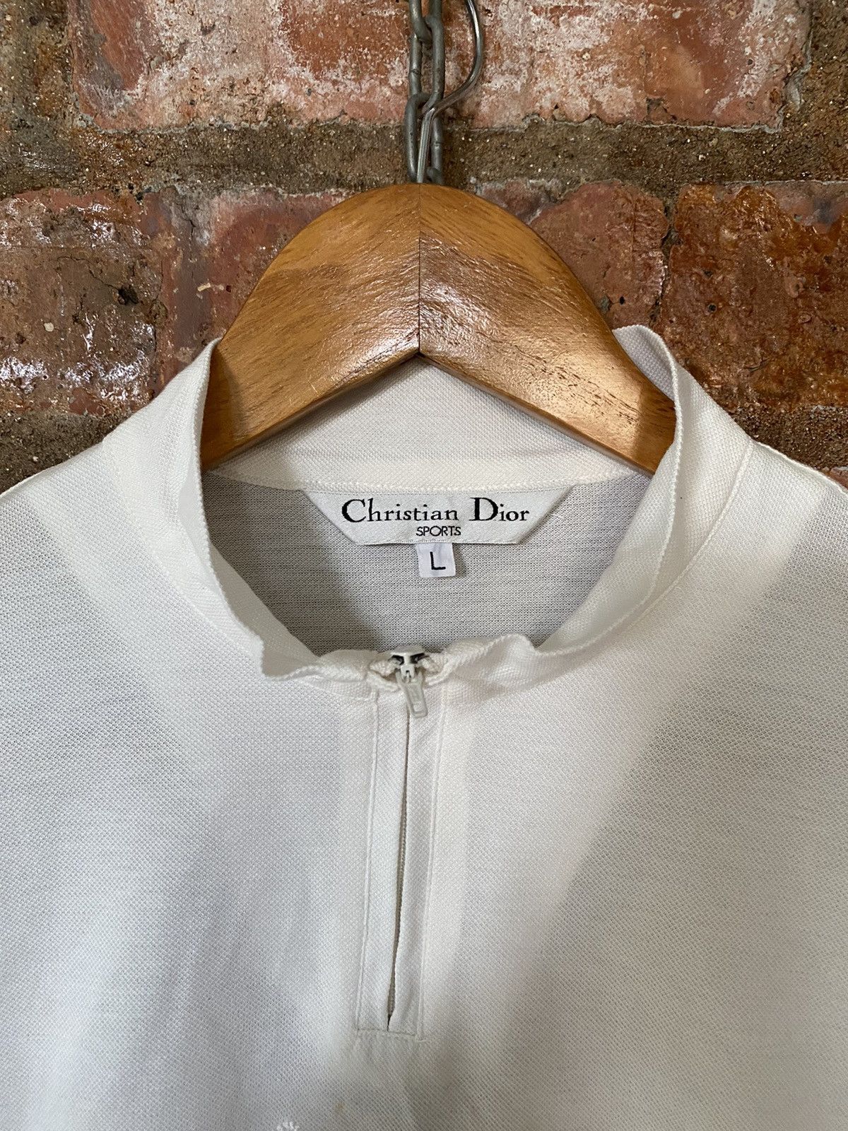 Dior 1990s Dior Sport Embroidered logo raglan Size M / US 6-8 / IT 42-44 - 7 Thumbnail